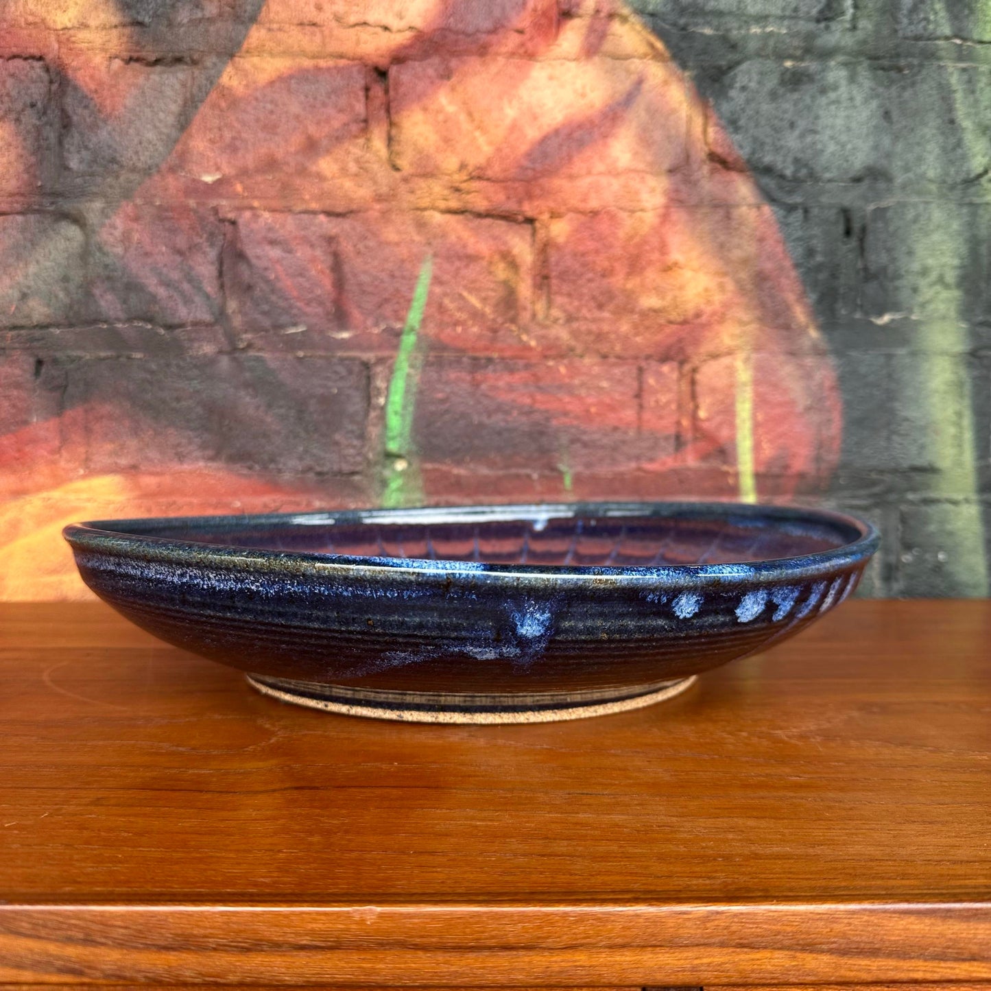 Seagrove Pottery Large Ceramic Serving Bowl