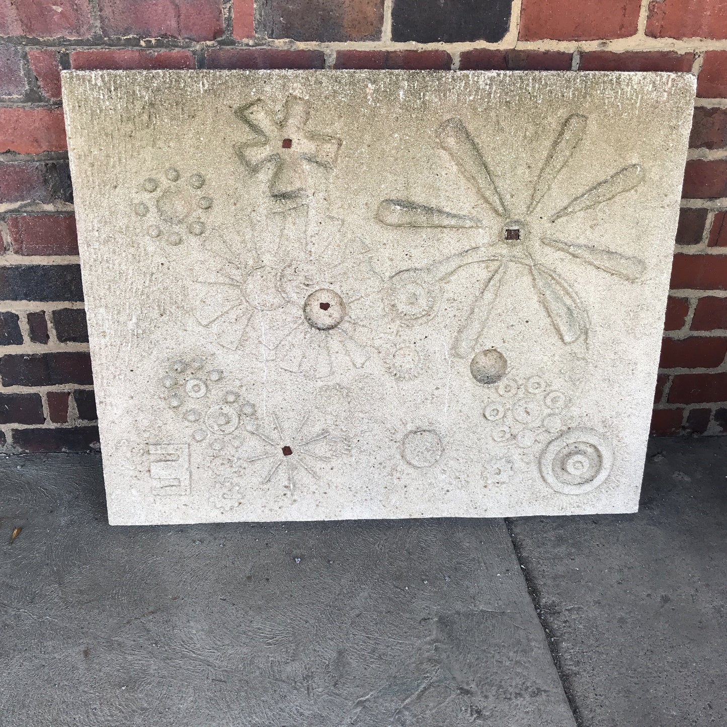 1960s Mid-Century Modern Keith Hagg Sandstone Wall Sculpture