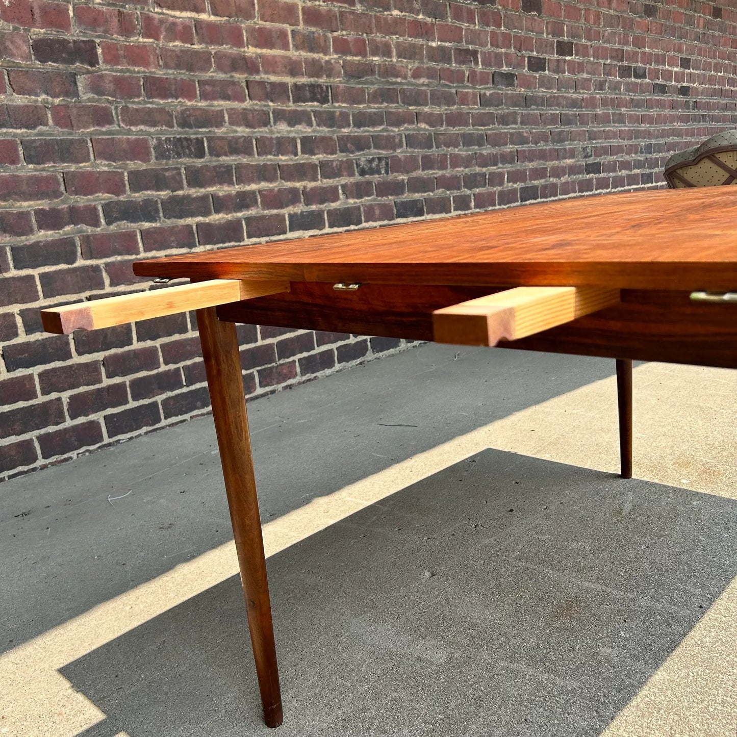 Kurt Østervig Rosewood Drop Leaf Dining Table