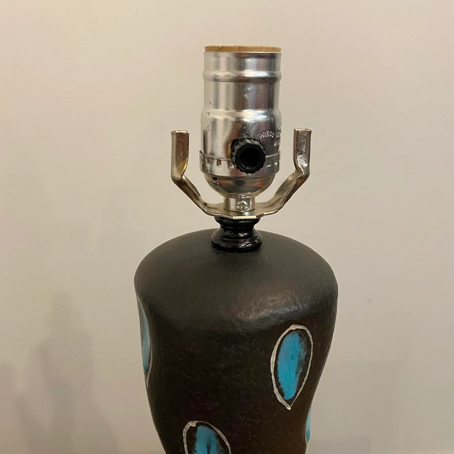 Pair of Italian Pottery Table Lamps