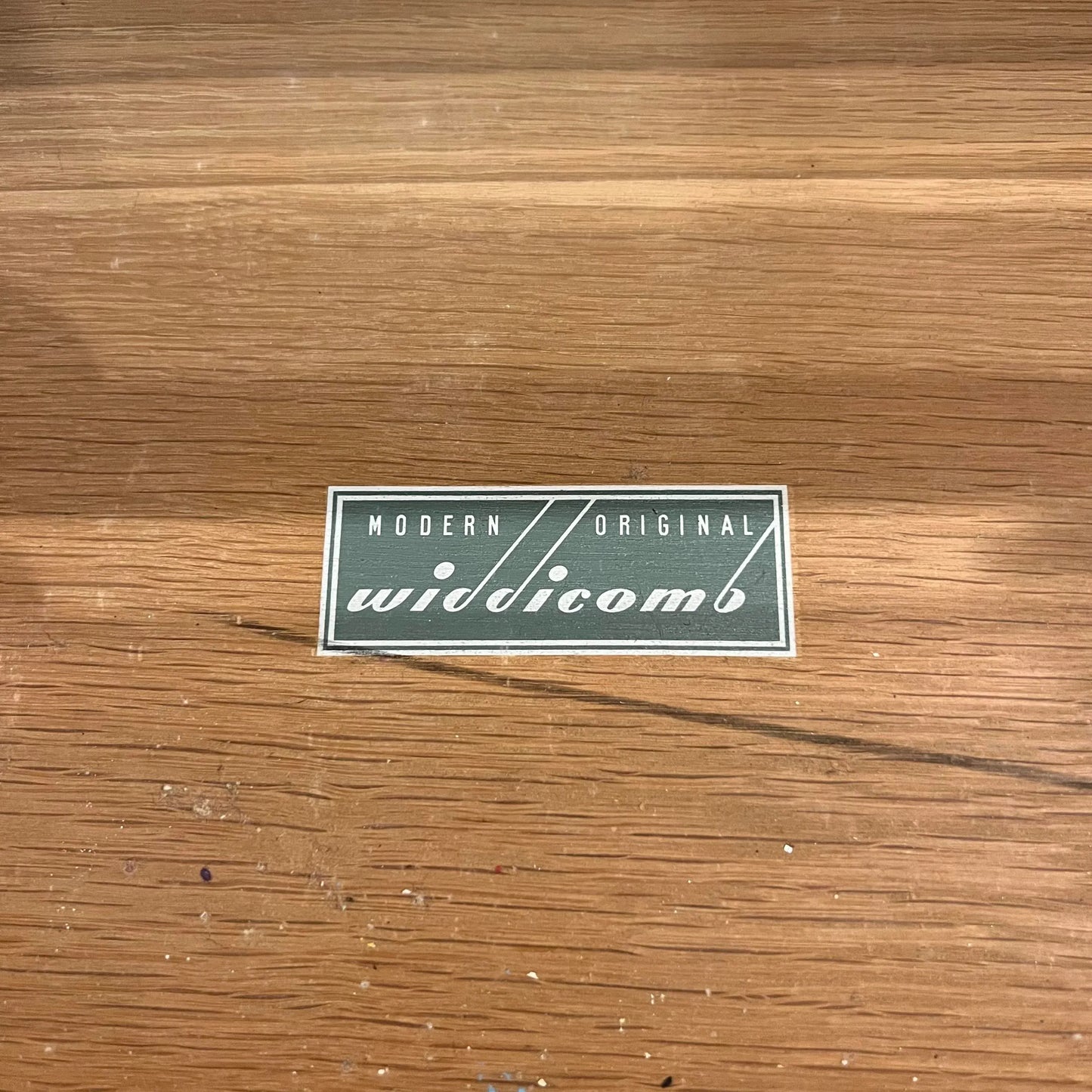 Tall Robsjohn Gibbings for Widdicomb Chest With Secretary Desk