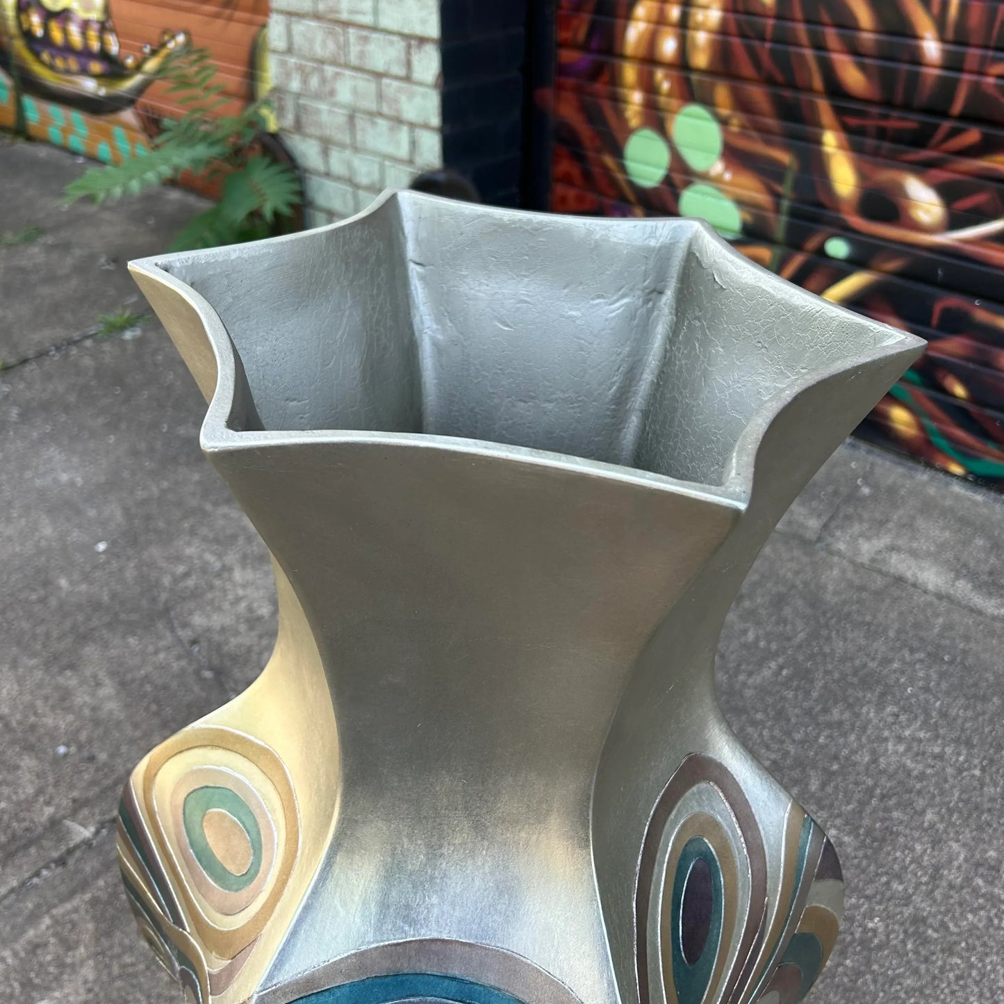 Artmax Post Modern Oversized Vessel Vase.