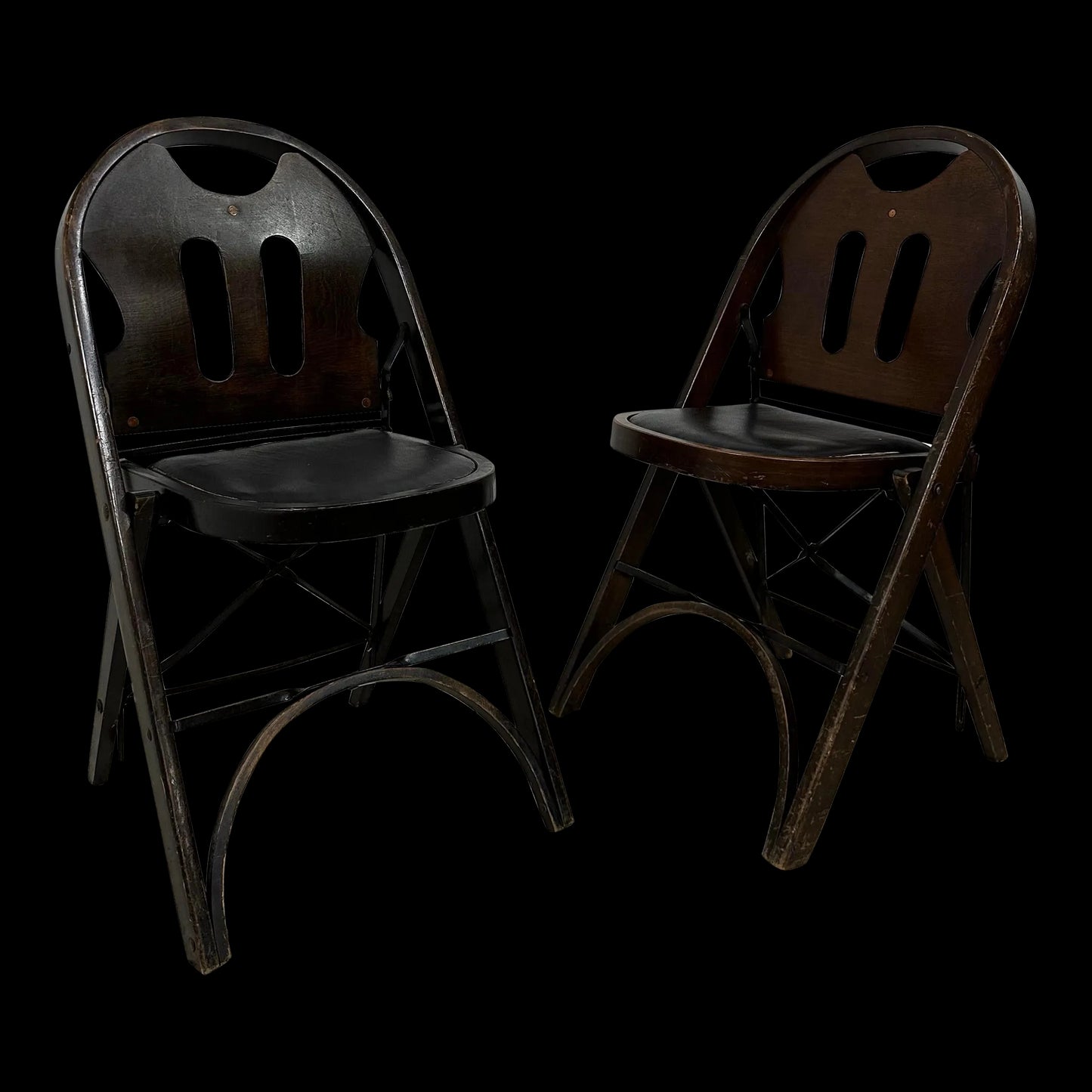 Louis Rastetter and Sons Wooden Folding Chair