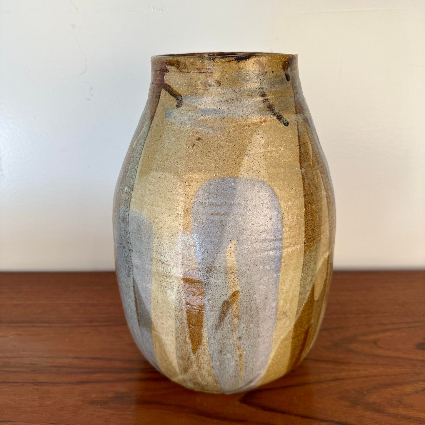 Studio Made Glazed Ceramic Vessel Signed