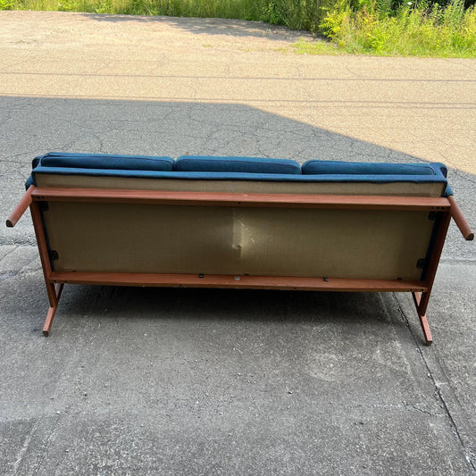 Finn Juhl Midcentury Danish Modern Teal Sofa