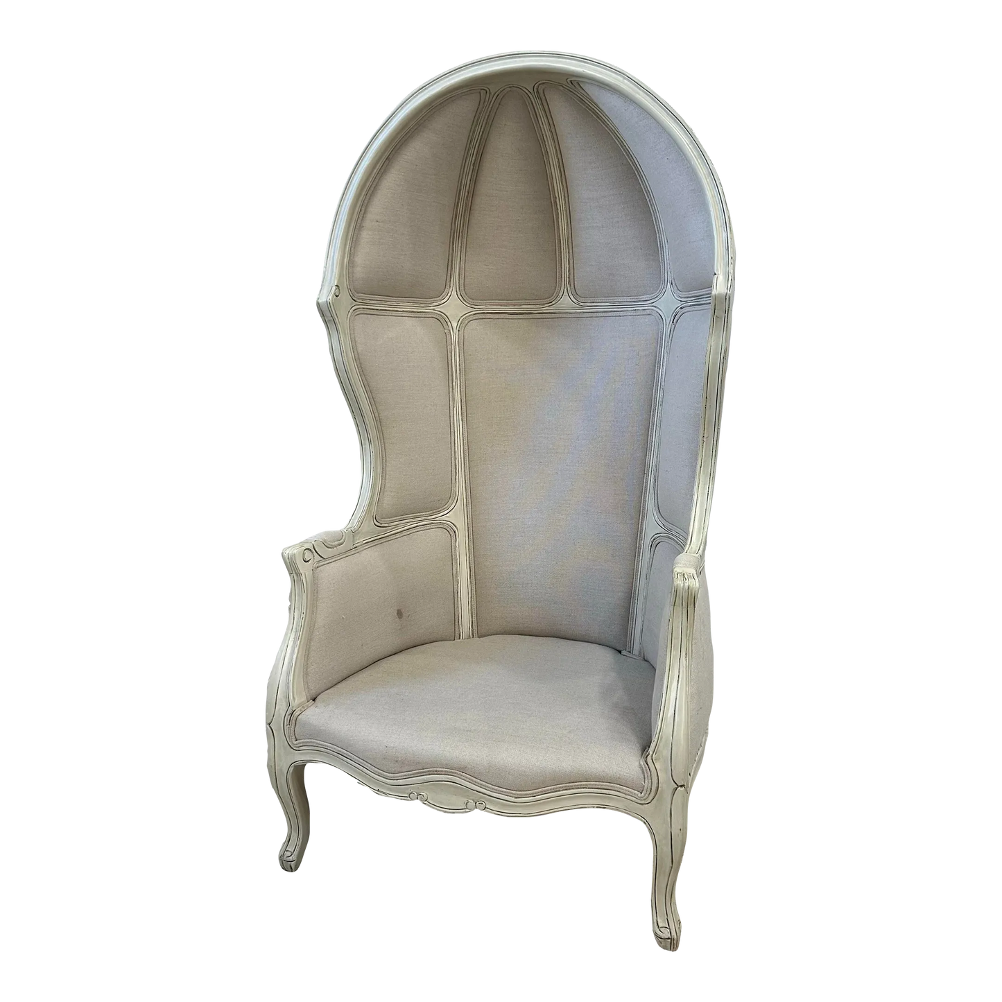 Contemporary Child Size Versailles Canopy Chair Restoration Hardware