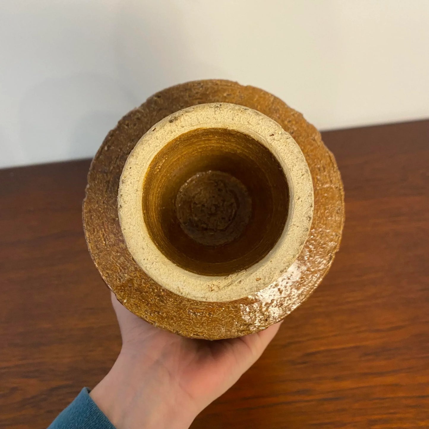 Mid Century Modern Ceramic Pottery Ikebana Flower Arrangement