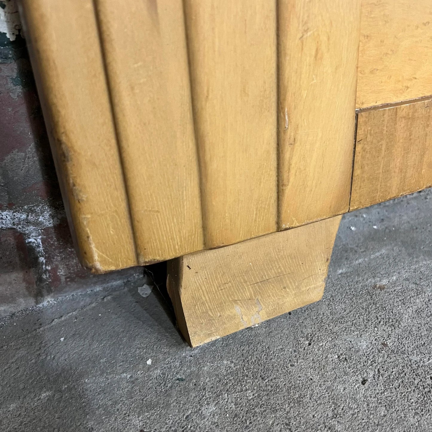 Rway Birdseye Maple Full Size Headboard and Footboard