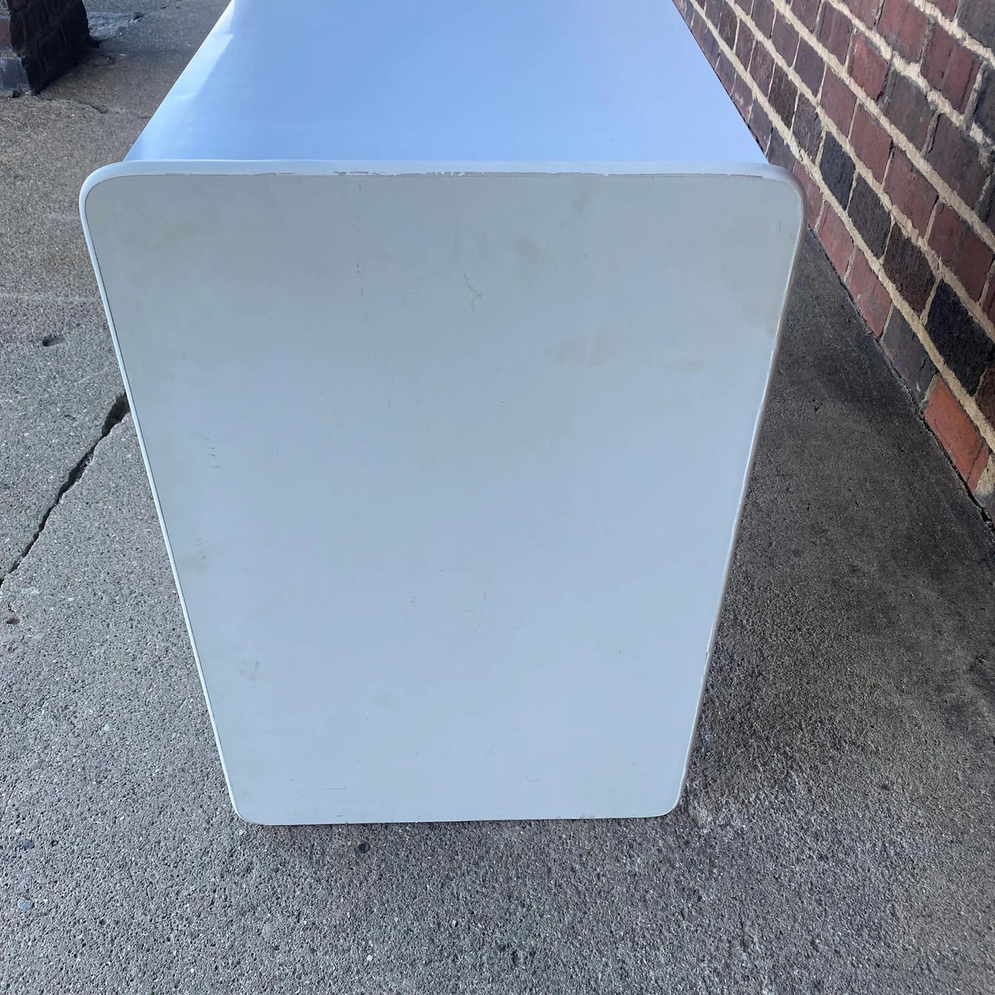 1970s Desk by Giovanni Maur for Treco Green Mid Century Modern Retro