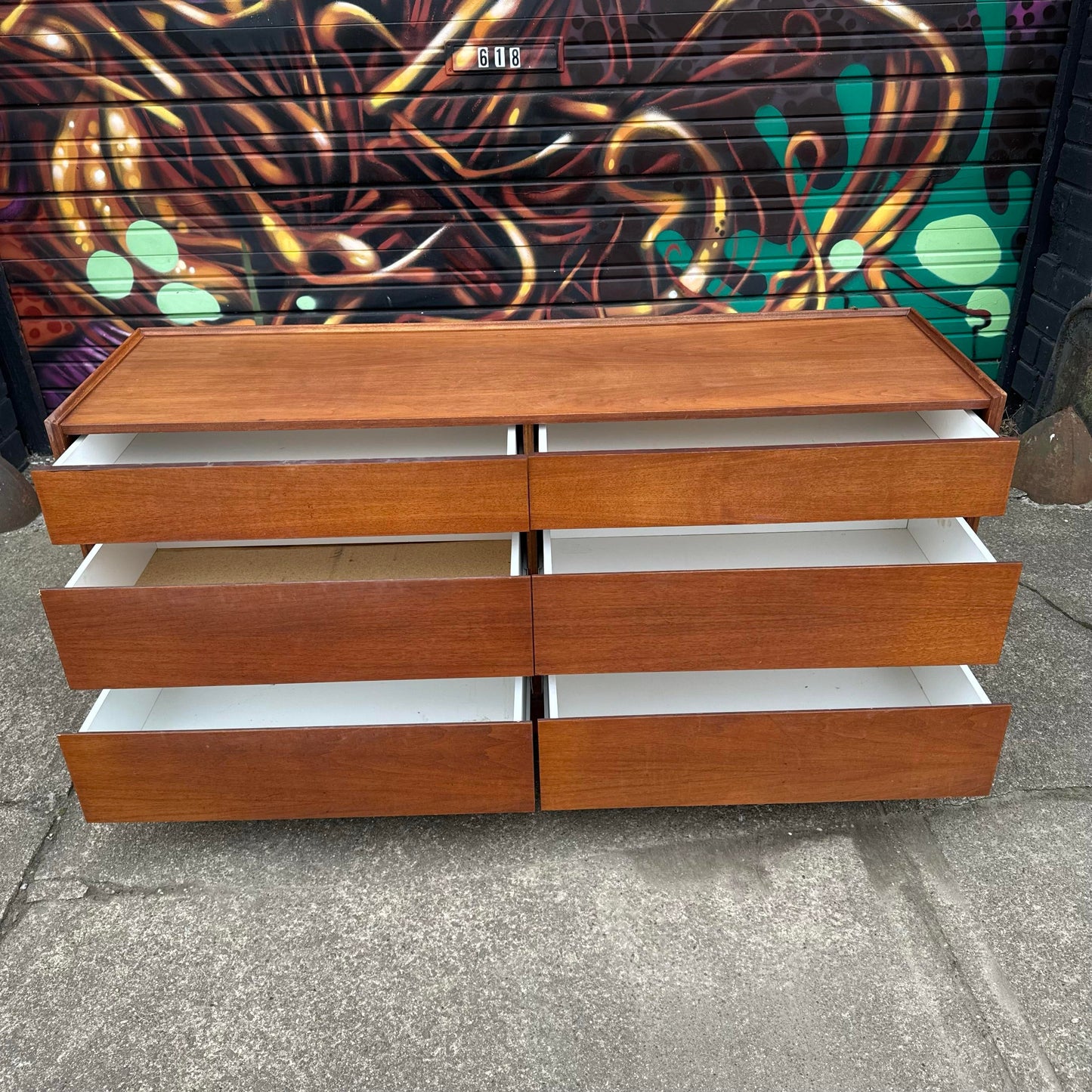 Dillingham “Esprit” 6-Drawer Walnut Dresser