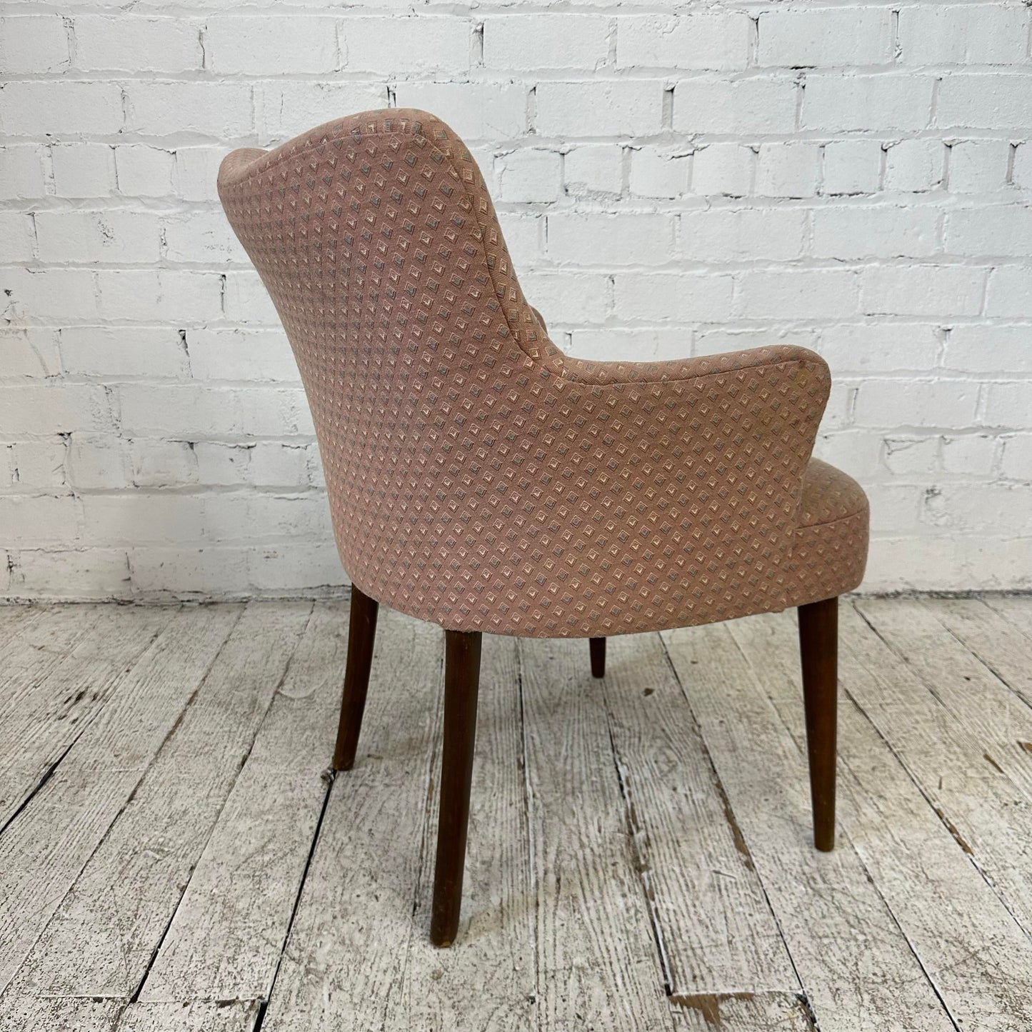 Mid 20th Century Arm Chair With Tall Legs