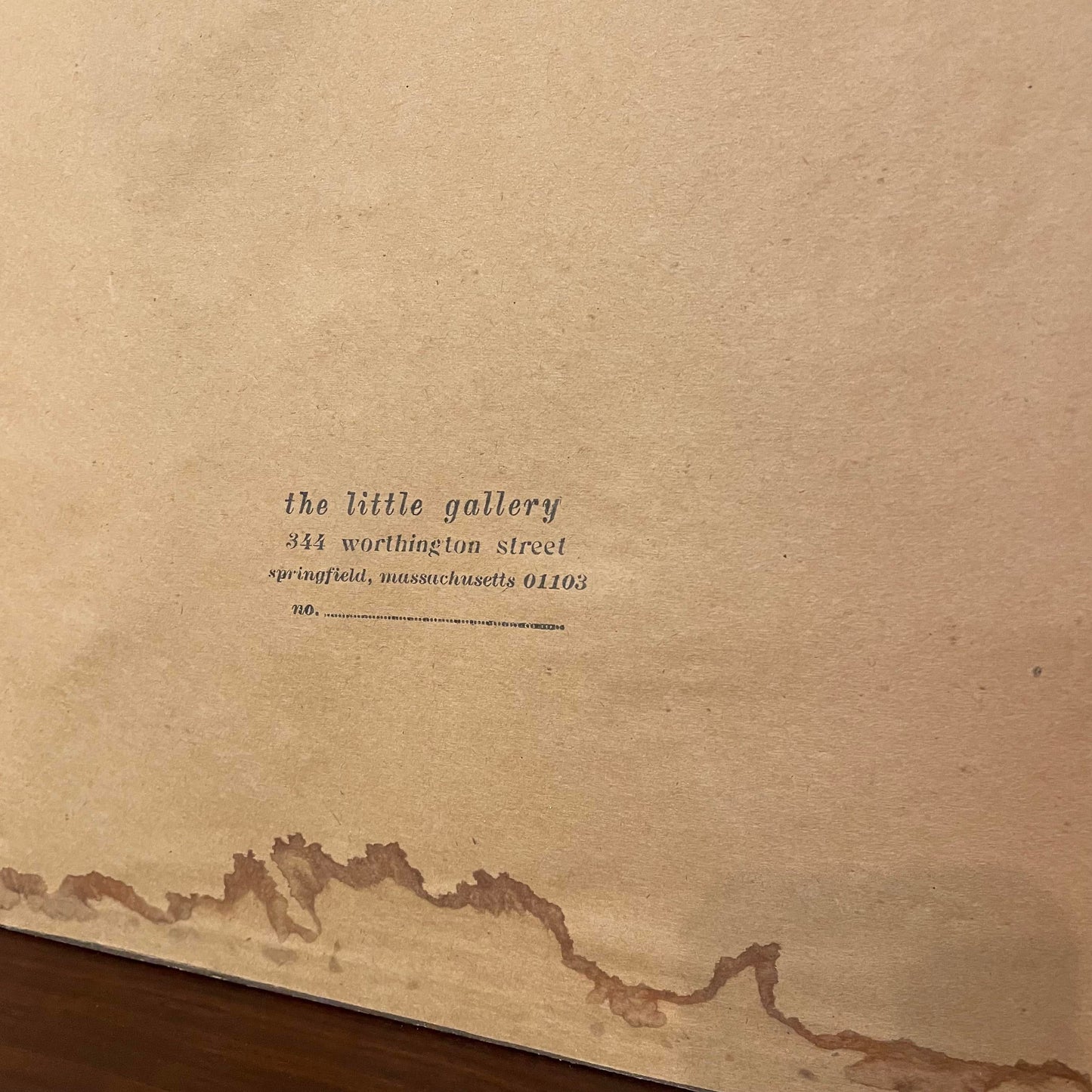 Mid 20th Century Modernist City Scene Watercolor Painting, Framed