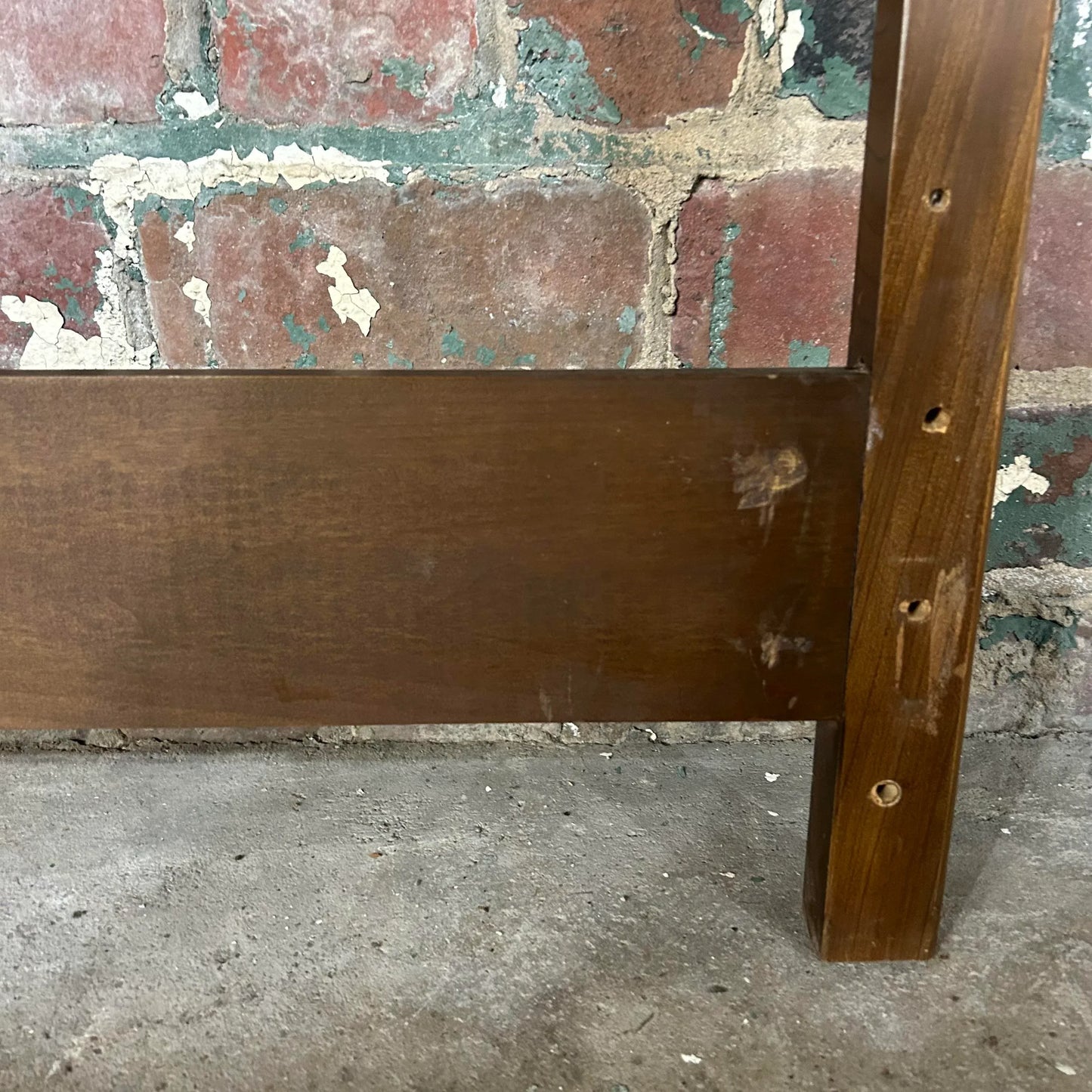 Mid Century Modern King Size Headboard in the Style of Paul McCobb