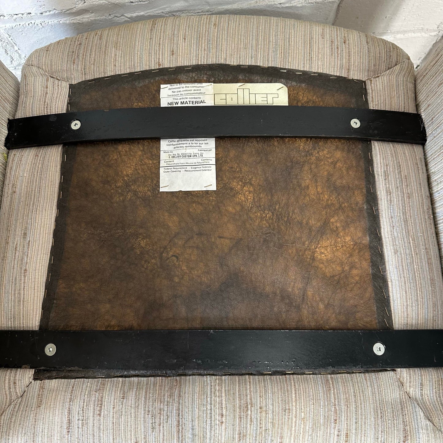 Set of 8 1980s Dining Chairs by Collier Milo Baughman Style