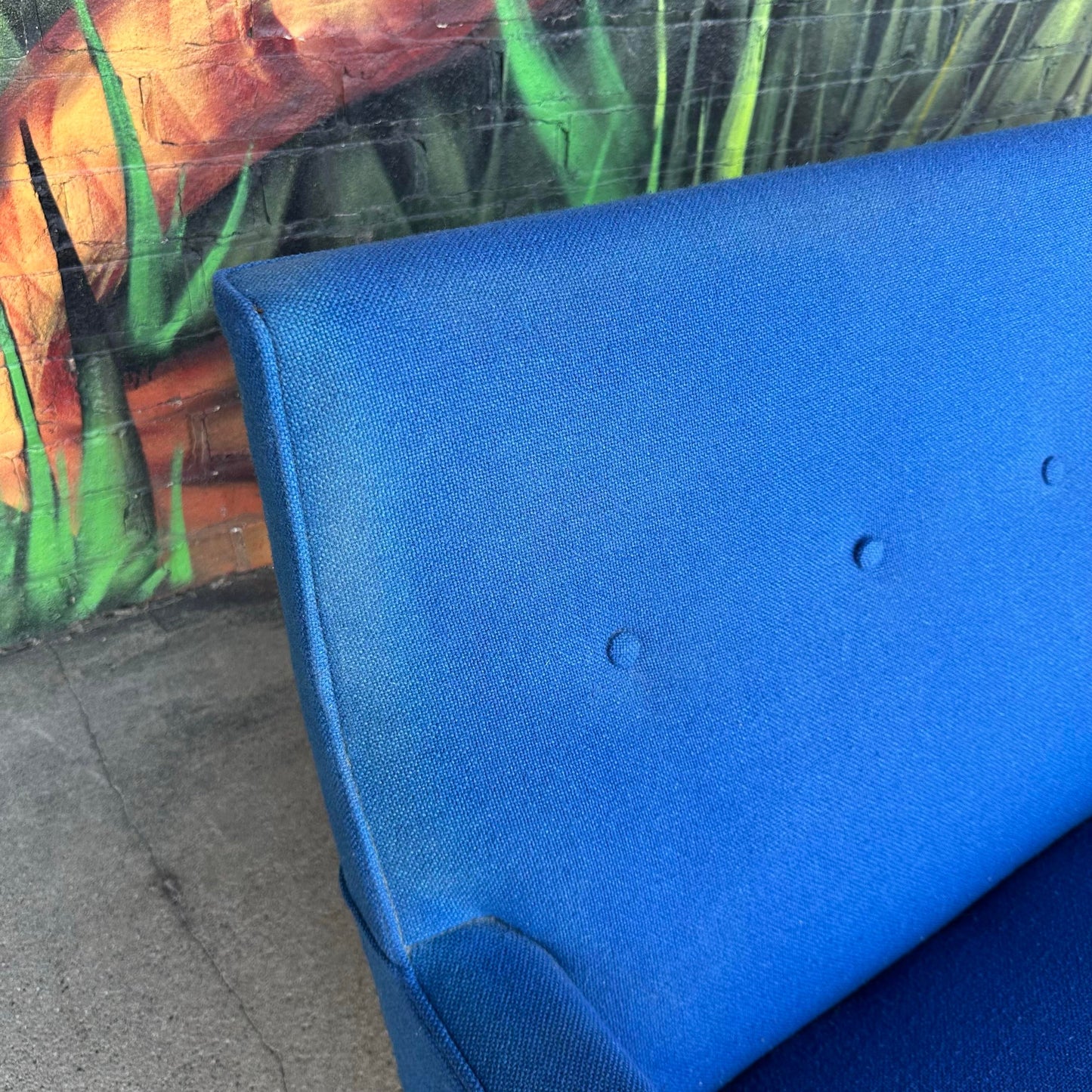 Mid 20th Century Jens Risom U-150 Walnut Sofa