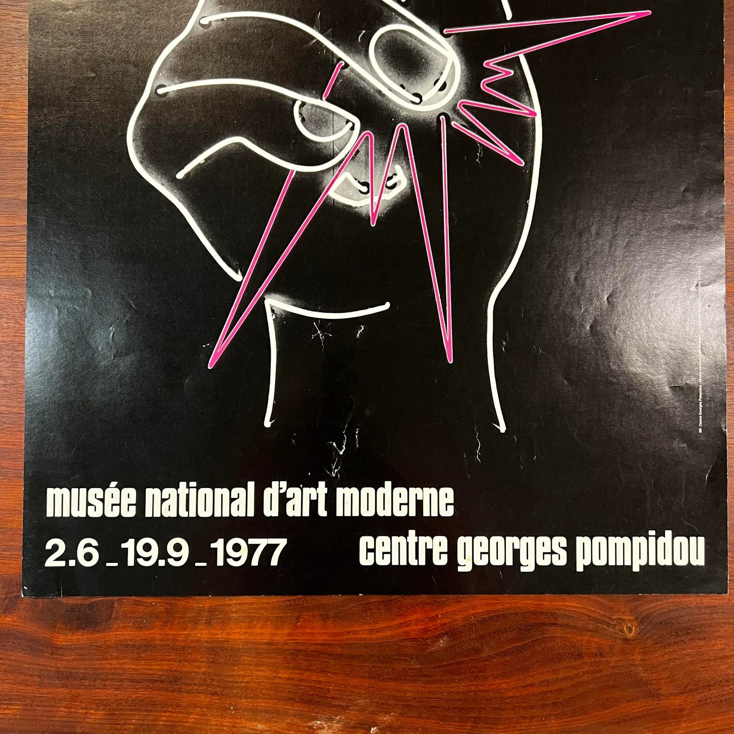 Paris New York 1977 Lithograph by Roman Cieslewicz and Martial Raysee