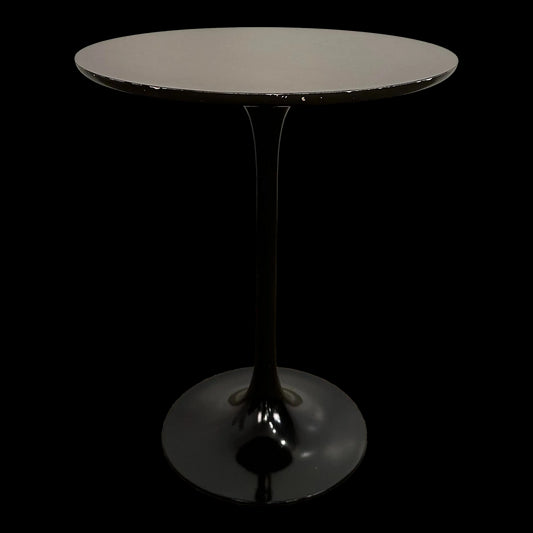 Mid Century Modern Burke Round Tulip Bistro Table