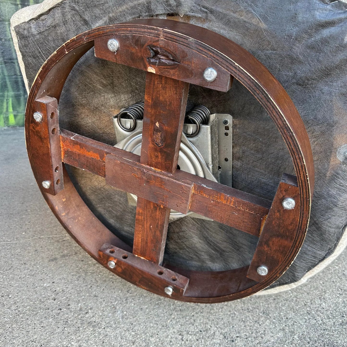 Pair of Milo Baughman Tuffted Swivel Chairs