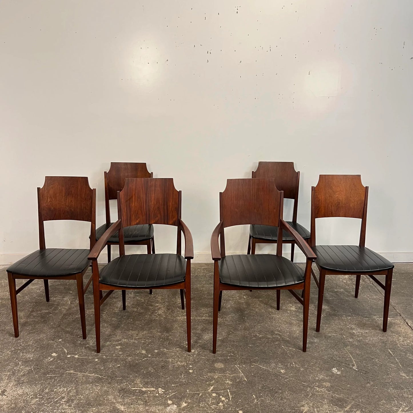 Paul McCobb Rosewood Dining Set With 6 Chairs