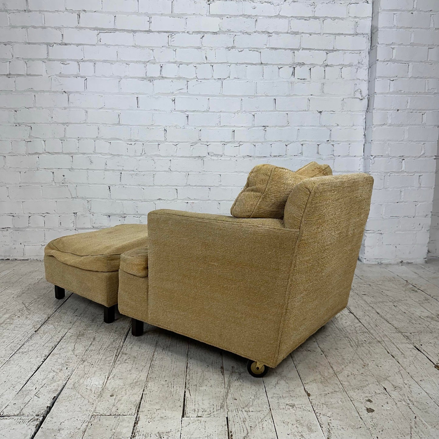 Edward Wormley for Dunbar Lounge Chair and Ottoman