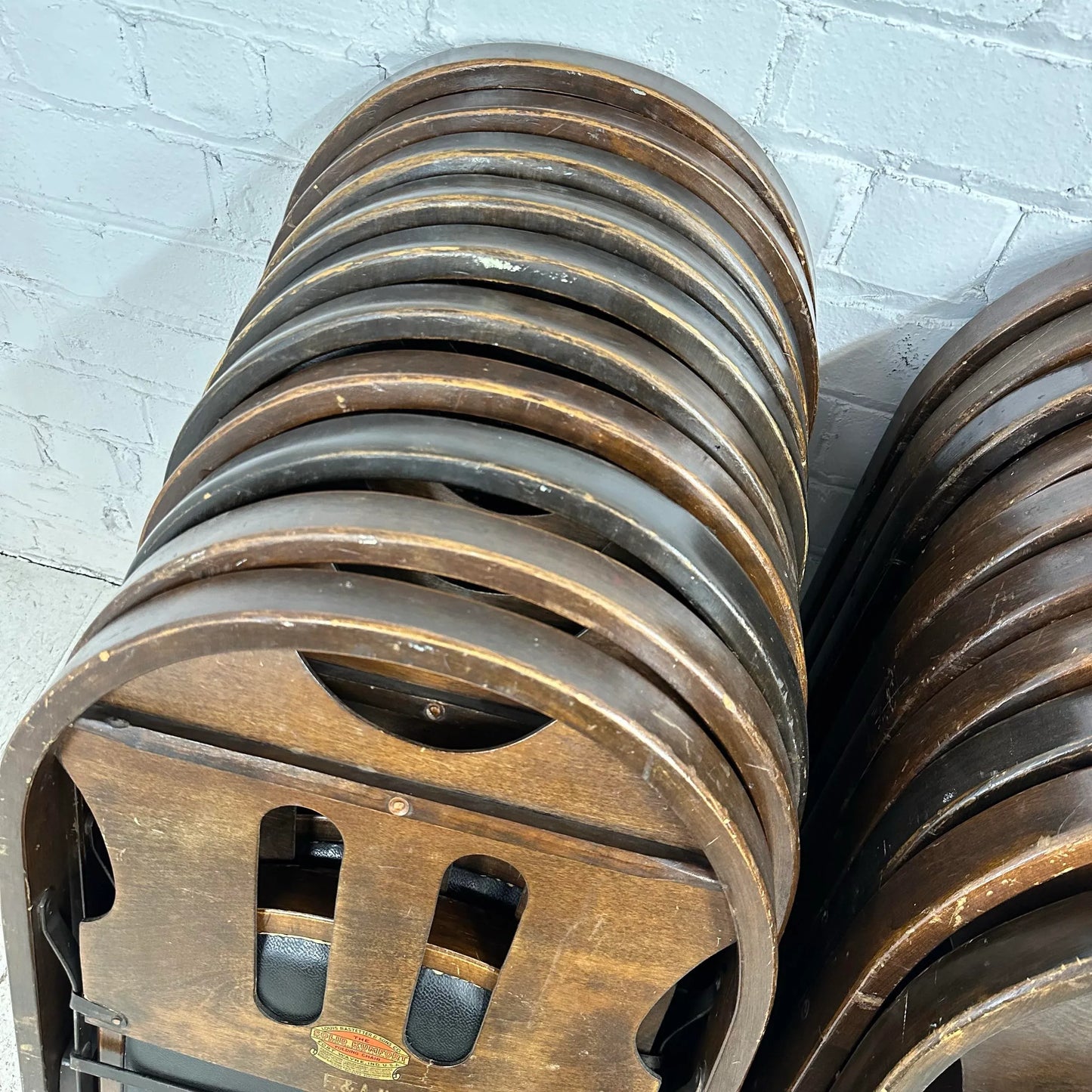 Louis Rastetter and Sons Wooden Folding Chair