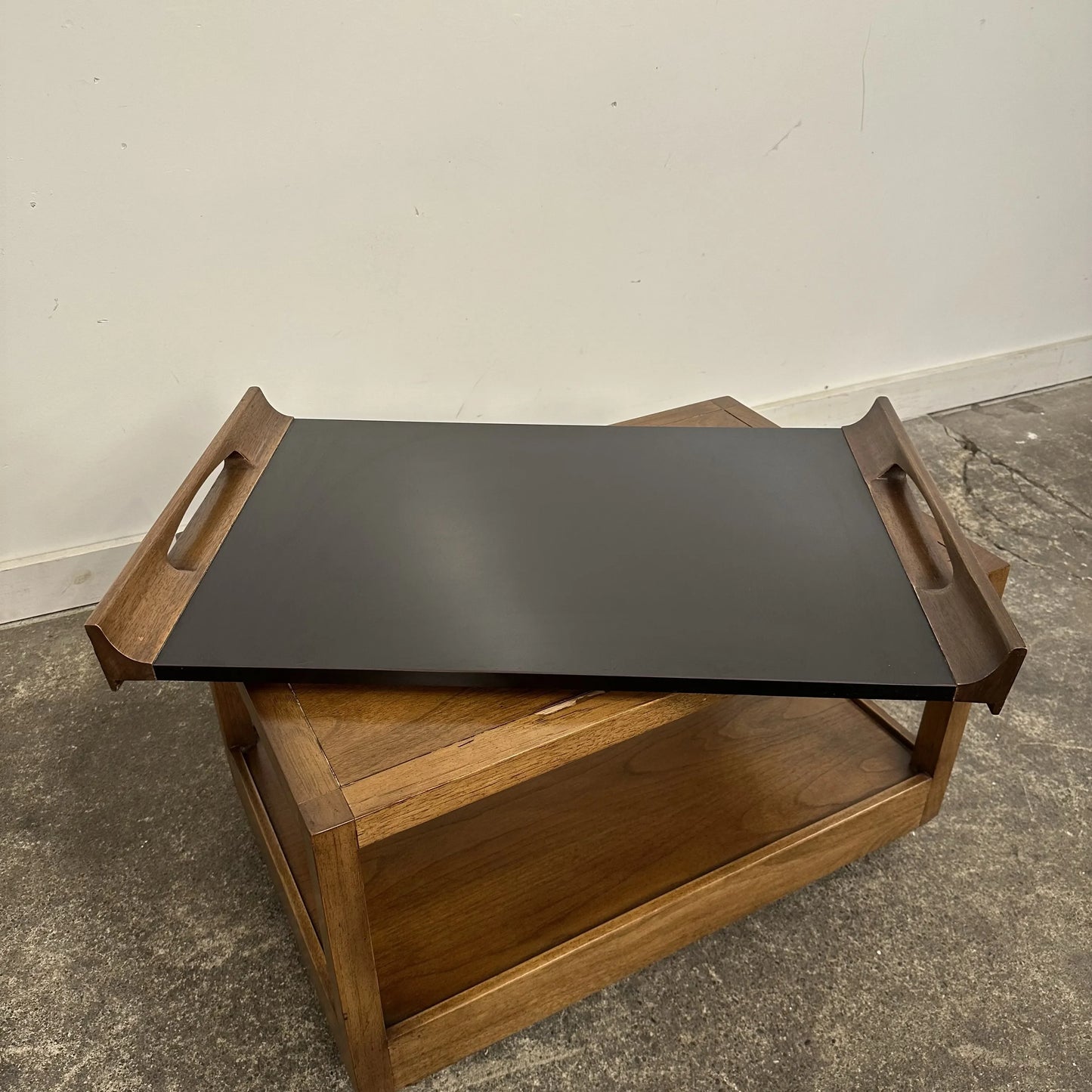 Mid Century Modern Drexel Serving Tray Side Table