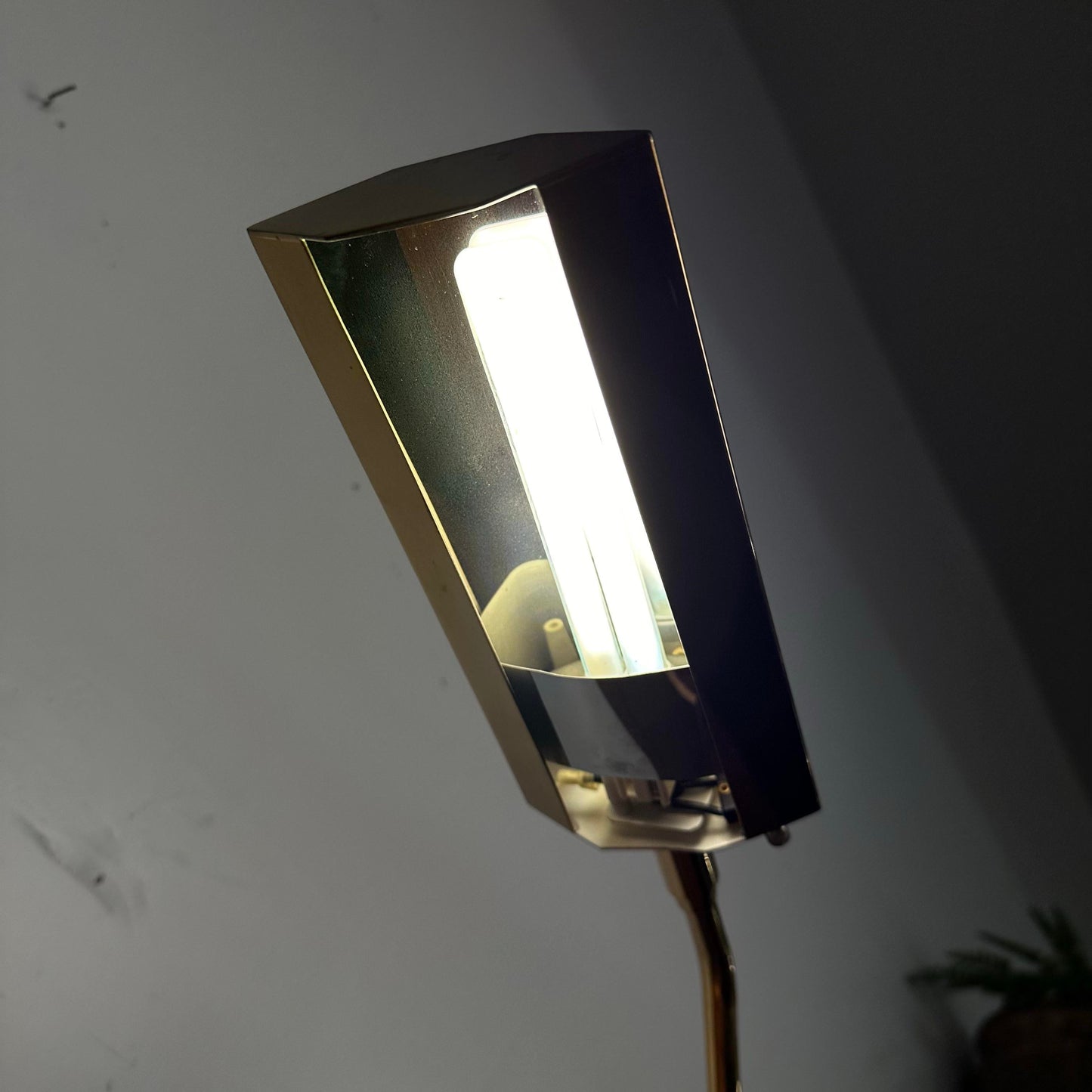 Koch and Lowy Brass Pharmacy Table Lamp