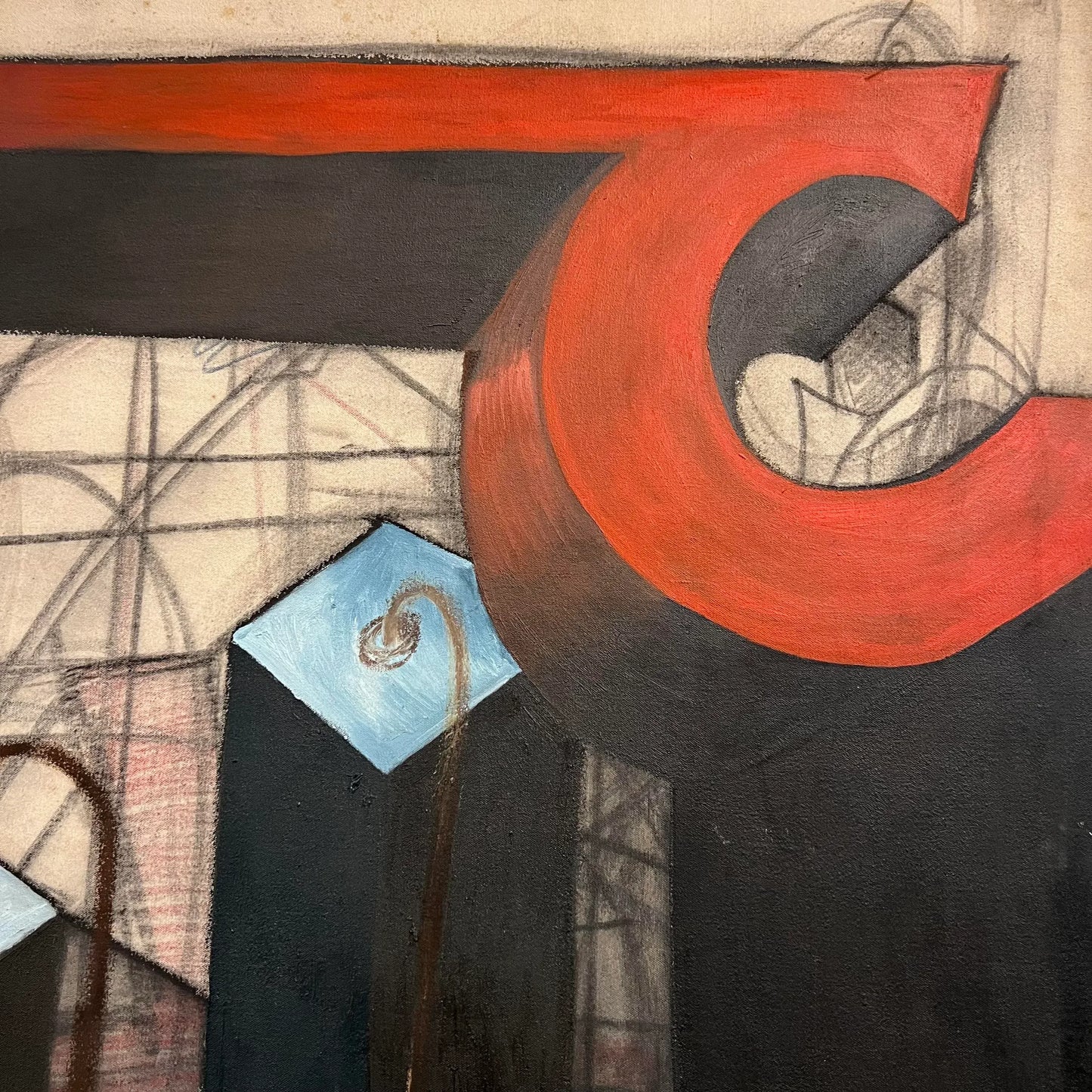 Mixed Media Abstract Painting