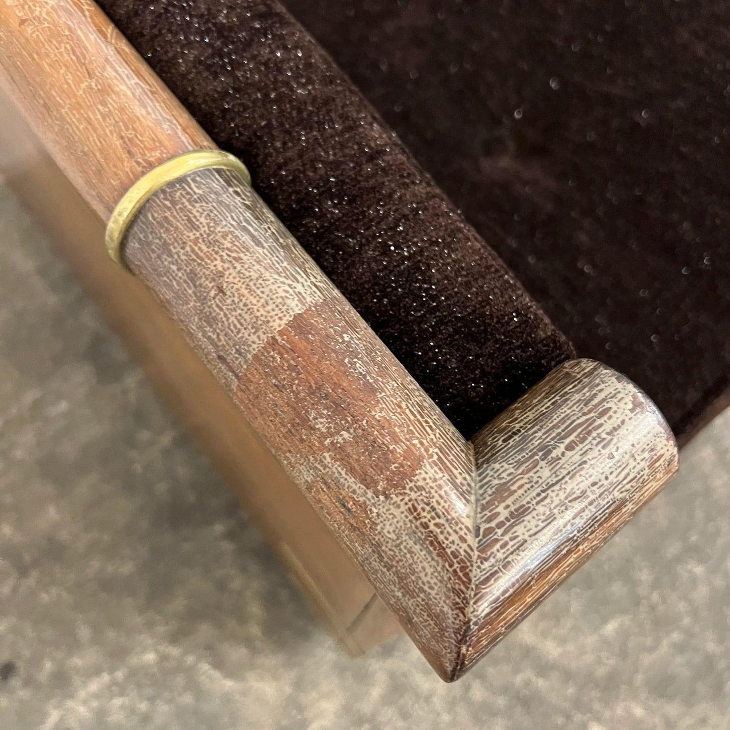 Marge Carson Campaign Rosewood Case pppSofa Day Bed