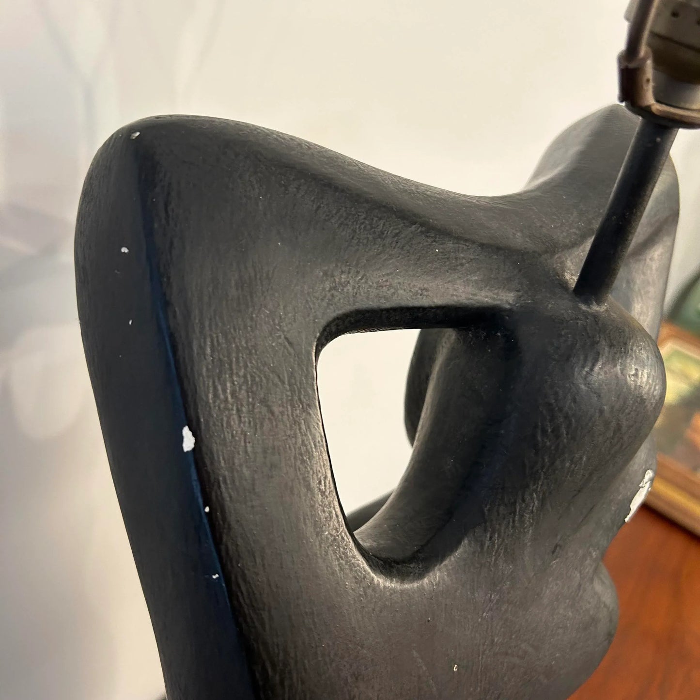 Reva Large Digital Table Top Sculptural Ceramic Lamp