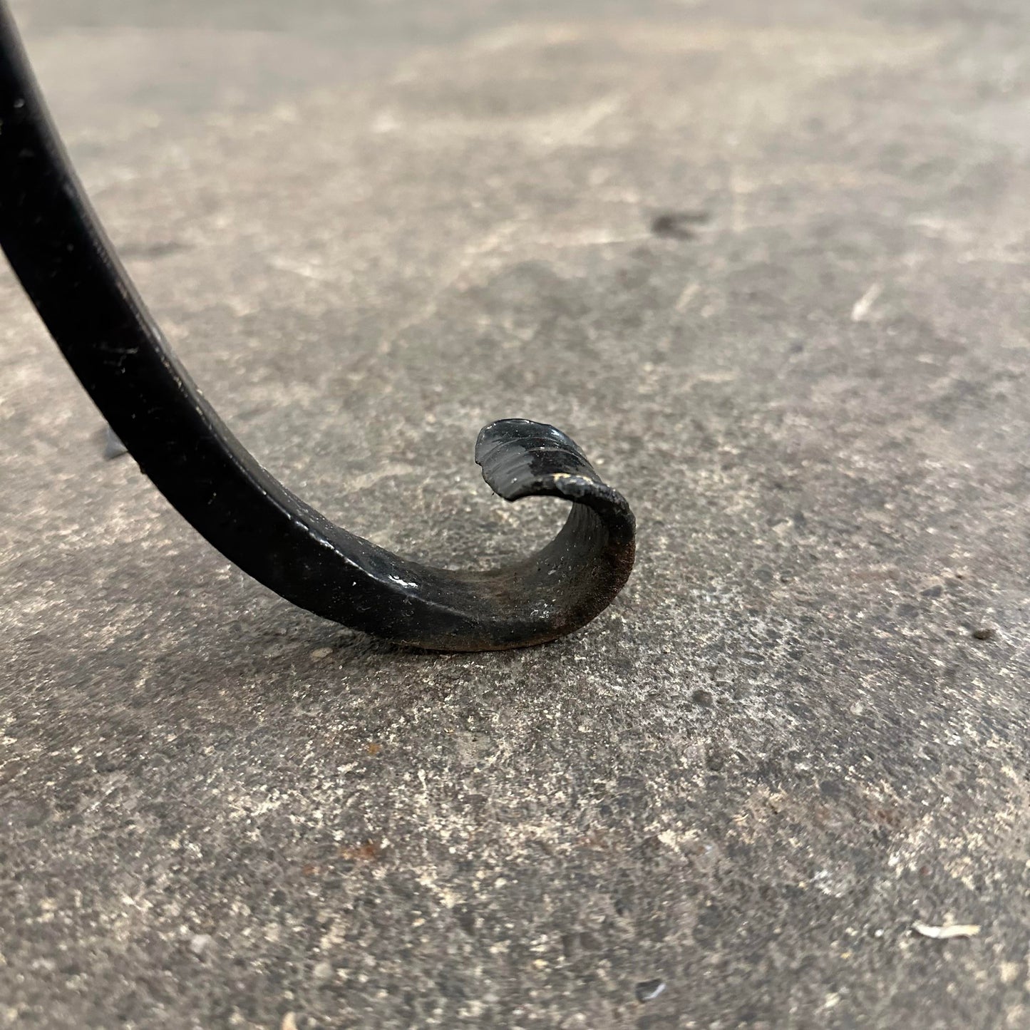 Pair of Salterini Iron Arm Dining Chairs Art Deco