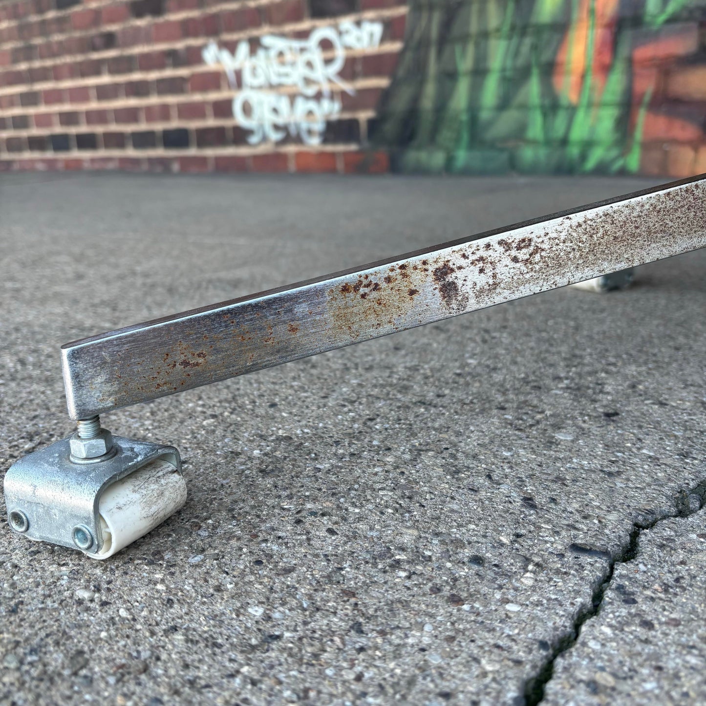 Mid Century Modern Plycraft Style Lounge Mr. Chair Newly Upholstered in White Leather