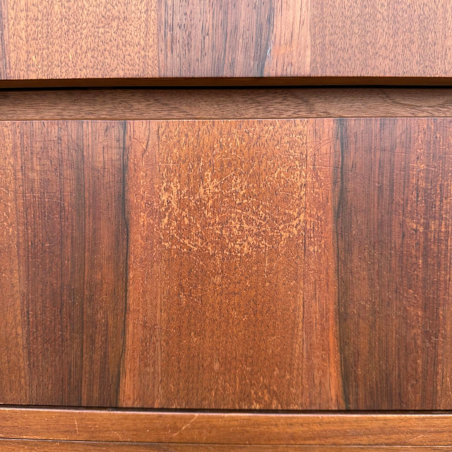 Stanley Distinctive Tall Dresser Rosewood and Stainless Details