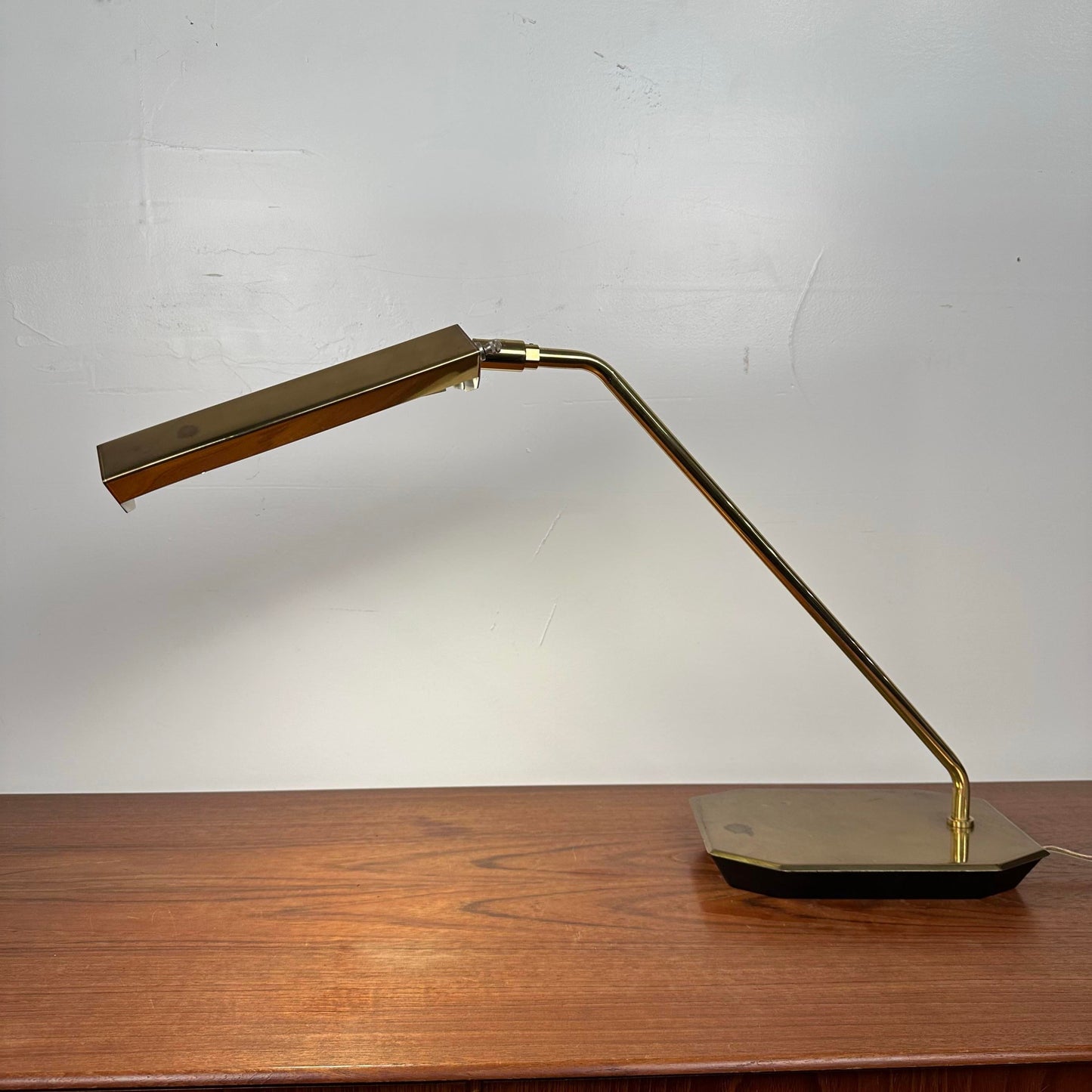 Koch and Lowy Brass Pharmacy Table Lamp