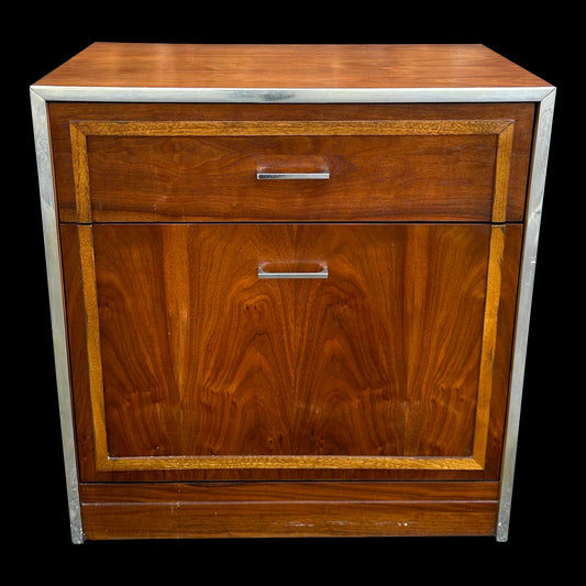 Mid Century Modern Lane Record Cabinet Storage