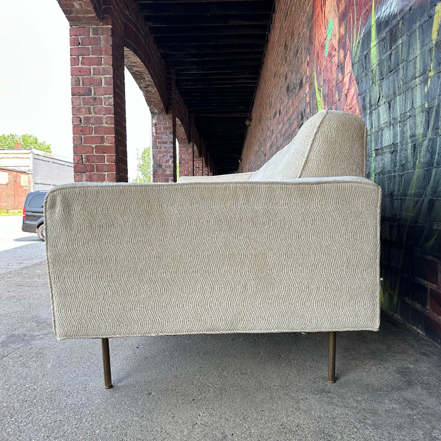 Mid-Century Modern Harvey Probber Angled Sofa