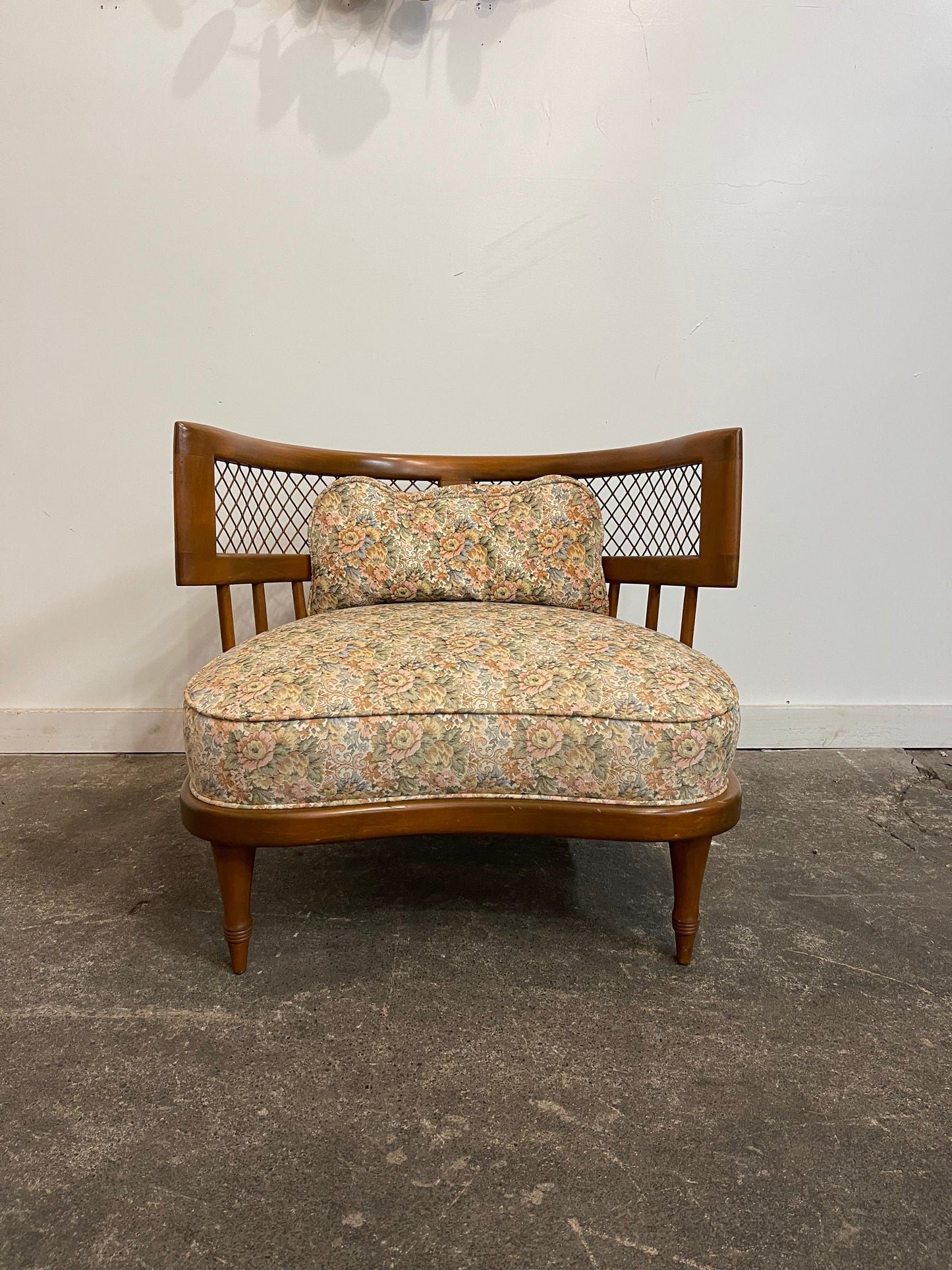 1940s Vintage Slipper Chair