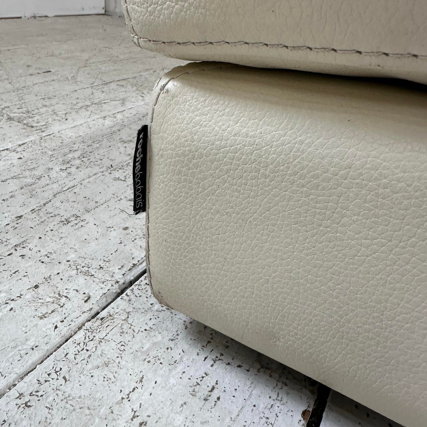 Roche Bobois Oversized Leather Ottoman