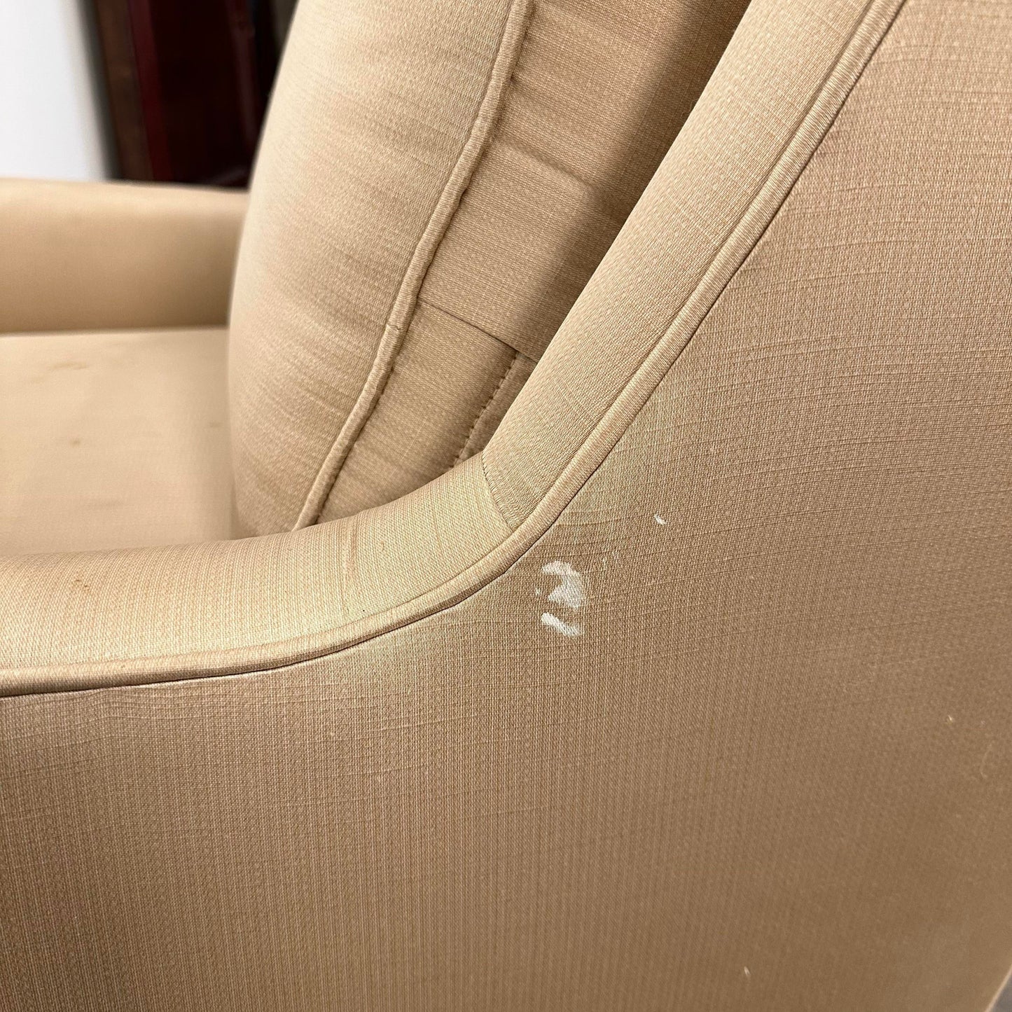 Pair of Milo Baughman Lounge Chairs on Casters