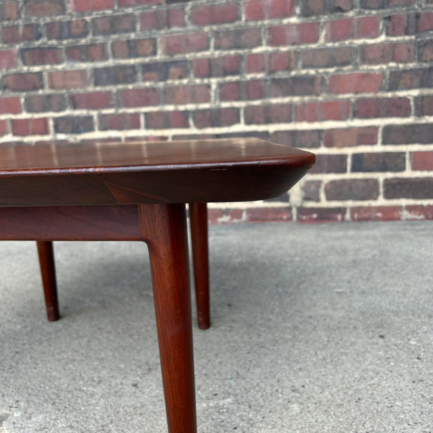 Mid-Century Modern Studio Made Side Table by Arden Riddle 1958