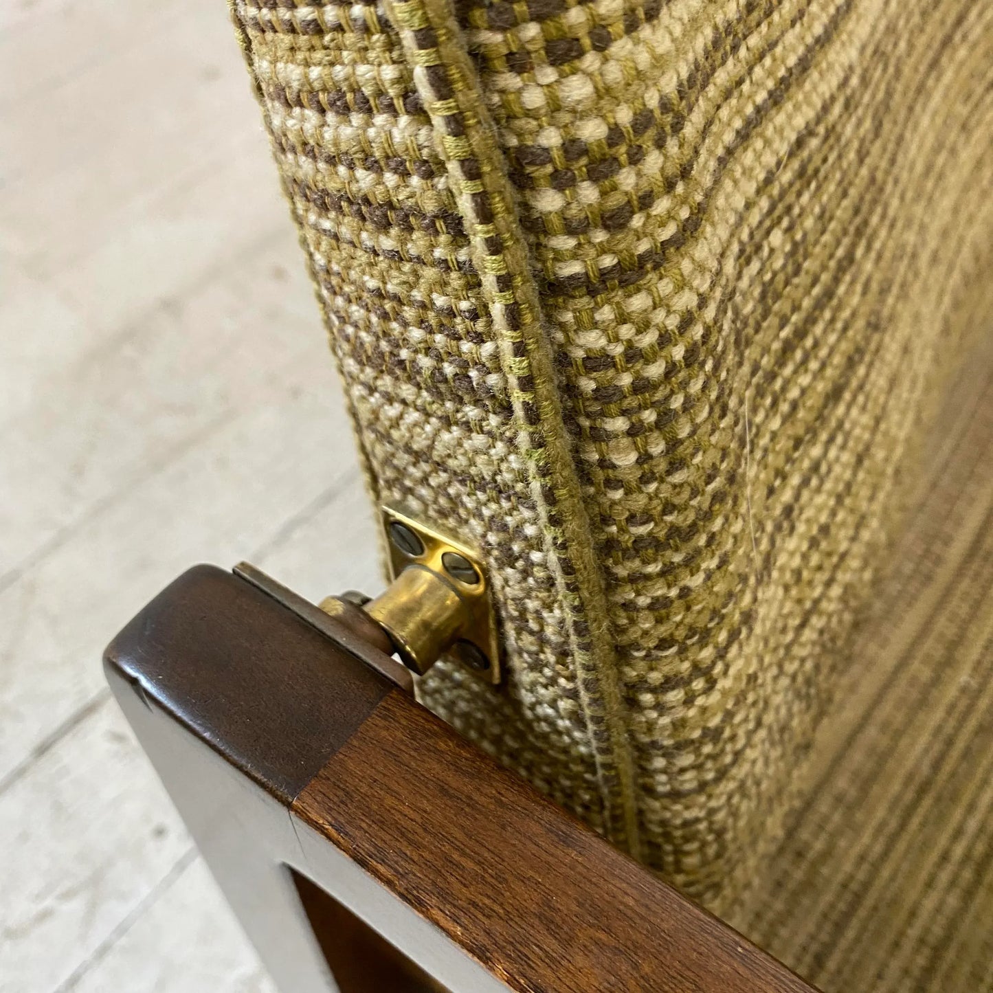 Pair of Cane Sided Lounge Chairs by Edward Wormley for Dunbar