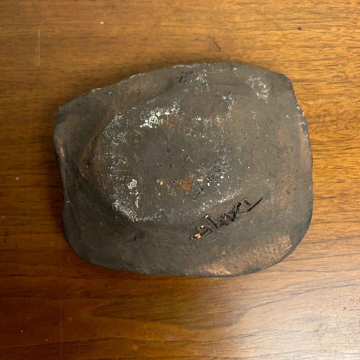 Dane Burr Ceramic Gold Dish Figurative