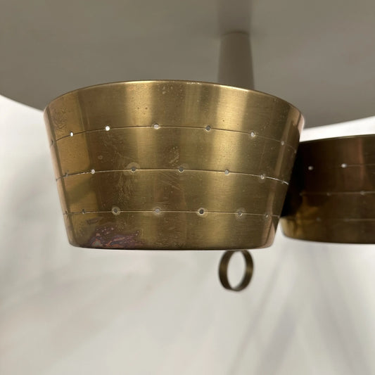 Gerald Thurston Lightolier Pull Down Pendant Chandelier Ceiling Lamp Mid-Century Modern