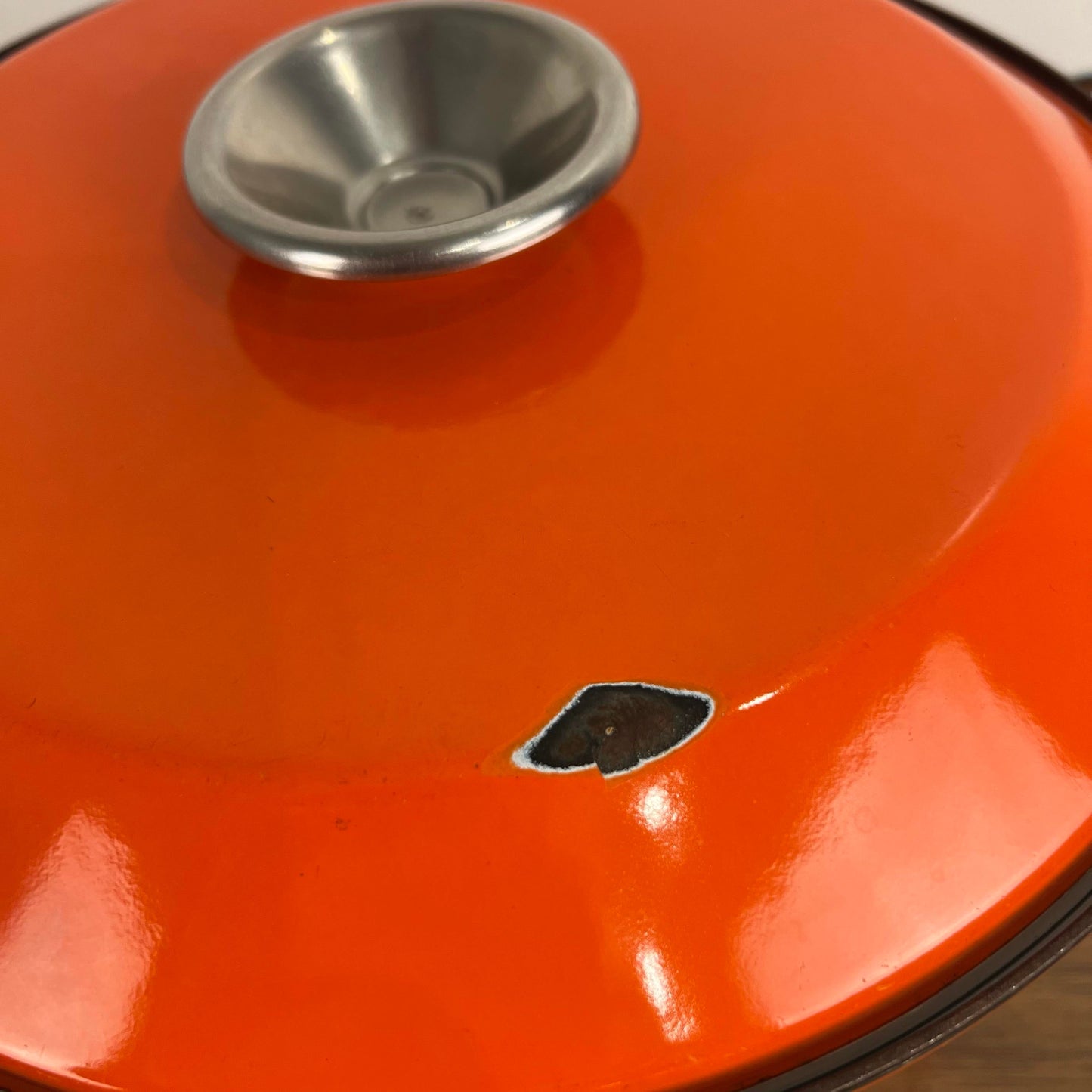 Catherine Holm Enamel “Lotus” Lidded Dutch Oven