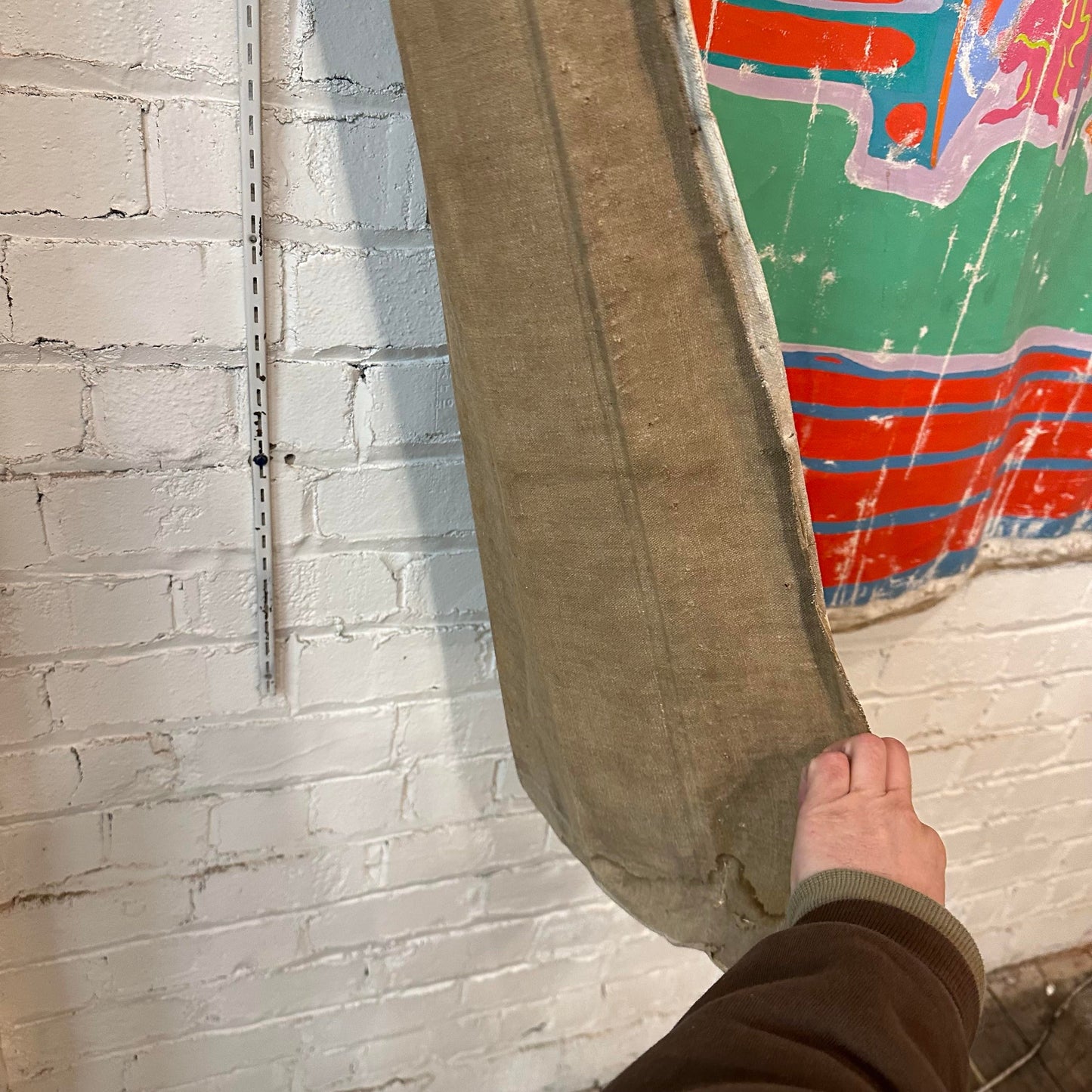 Clayton Pond "Rent Controlled Apartment" American Artist Large Colorful Original Painting