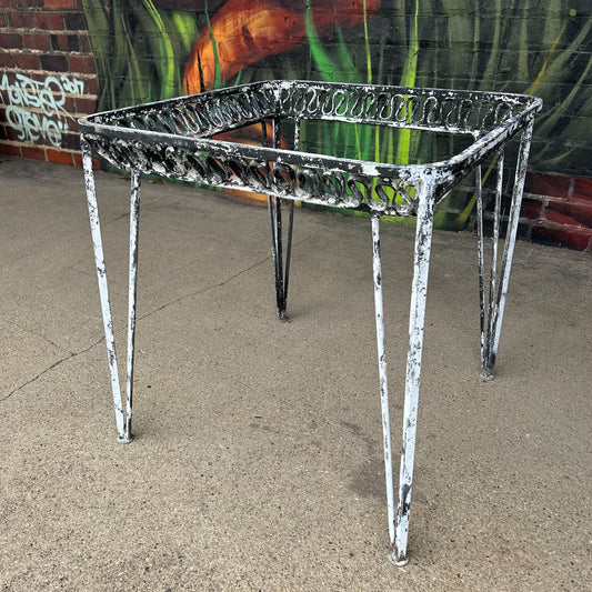 Mid 20th Century Maurizo Tempestini Ribbon Outdoor Dining Table Base, Attributed