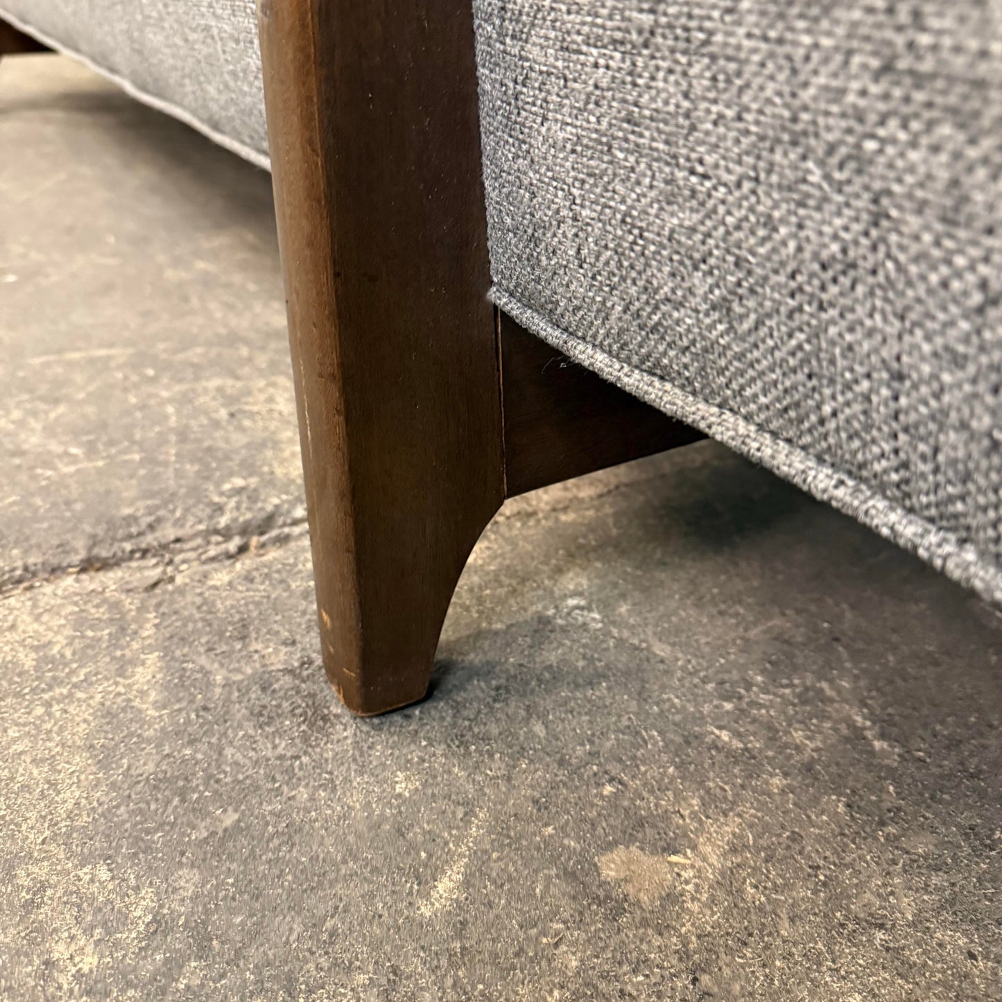 Edward Wormley Bracket Back Sofa for Dunbar