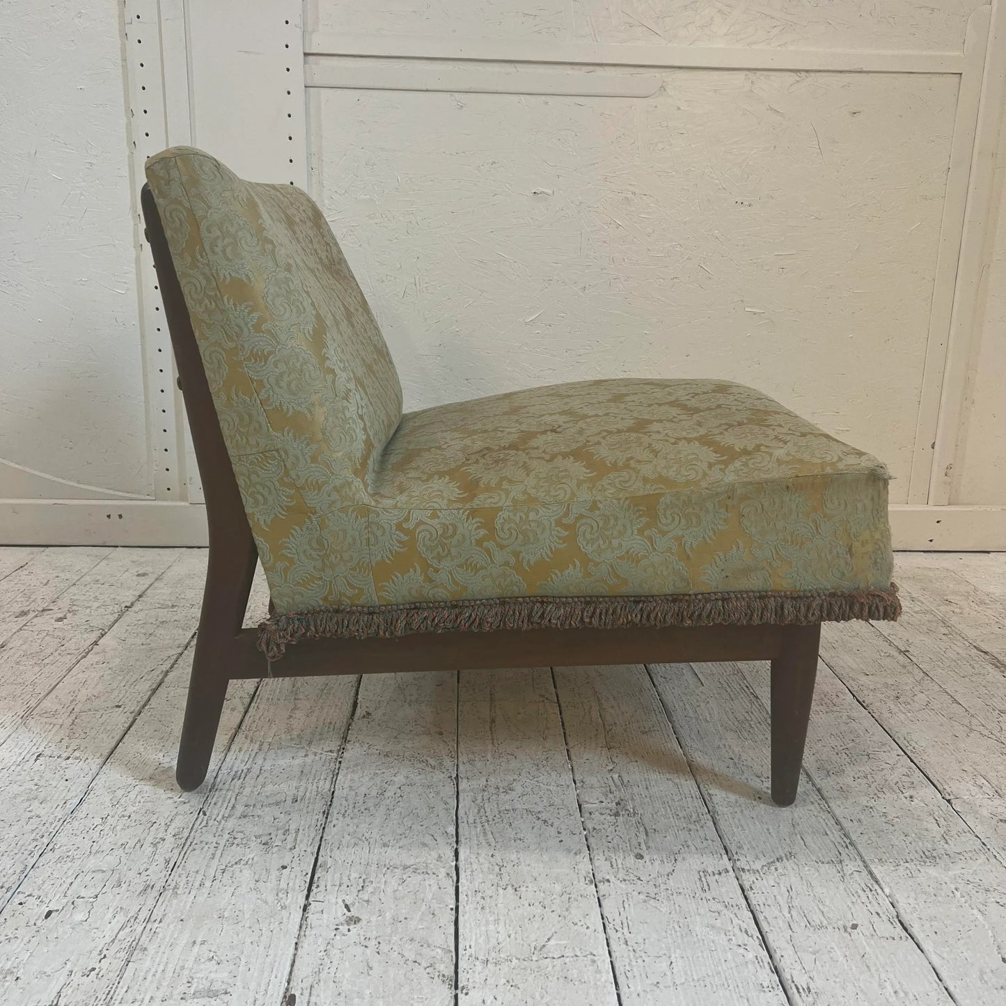 Mid Century Modern Edward Wormley Dunbar Slipper Chair