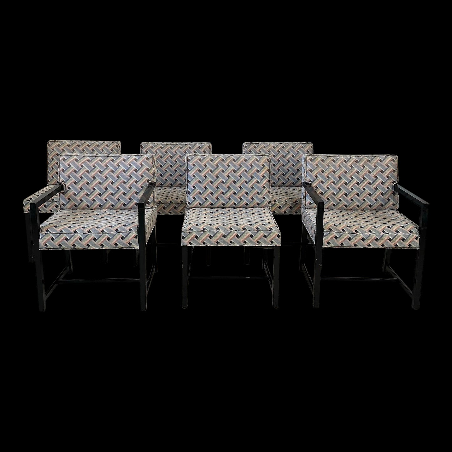 Set of 6 Dunbar Style Dining Chairs