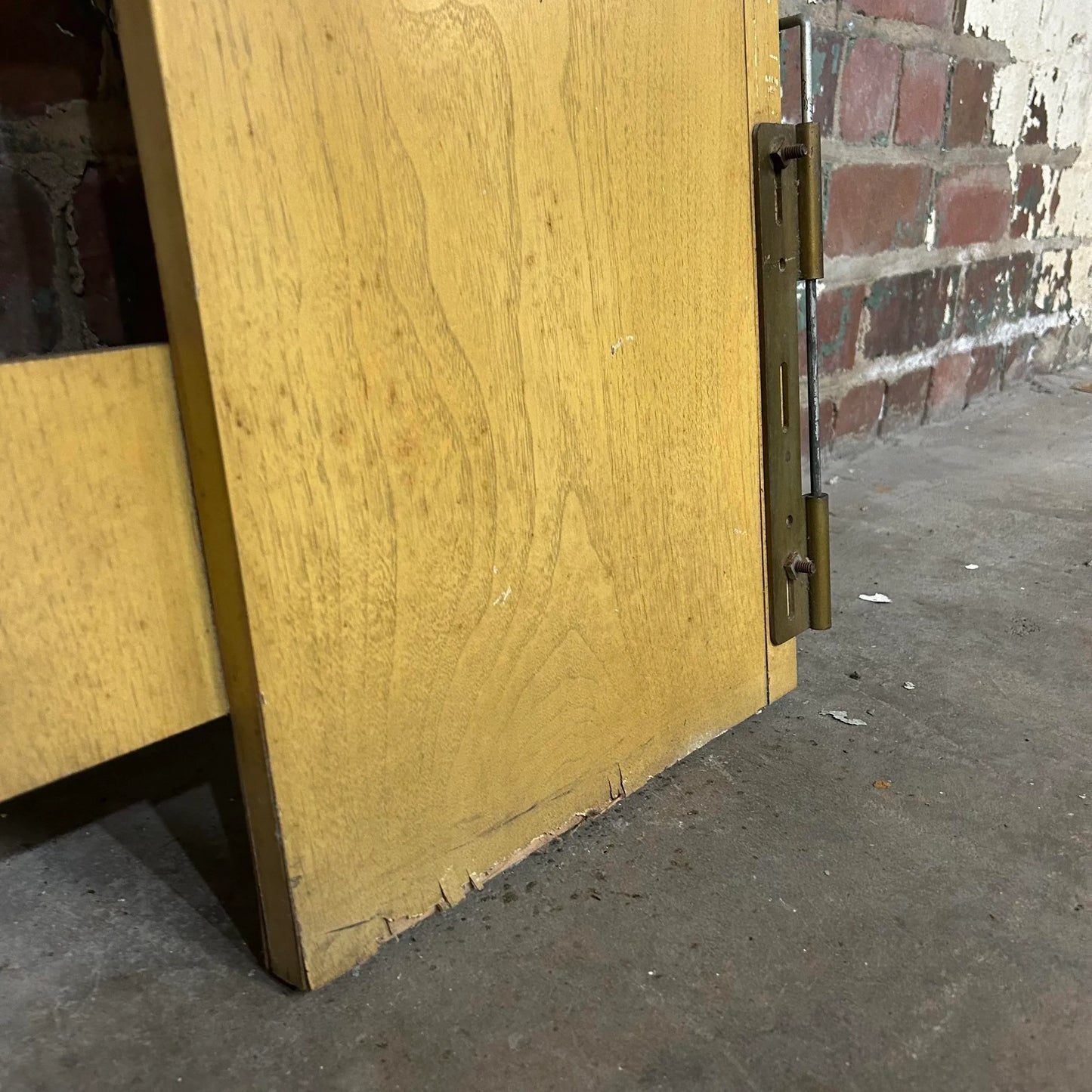 Mid Century Modern Caned King Size Headboard by Drexel Parallel